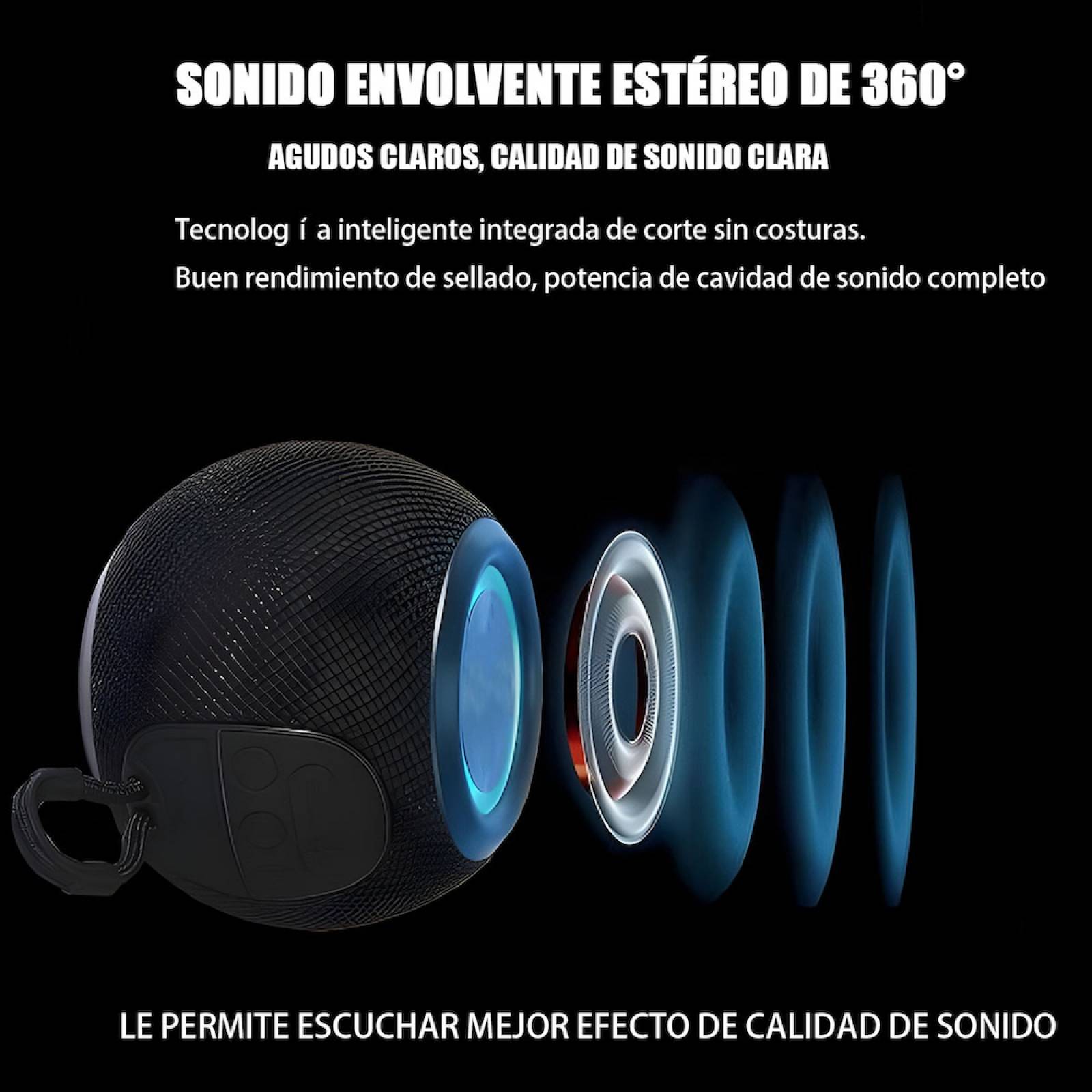 Bocina  Moreka M-337, Bluetooth, TF Card, Radio FM, USB