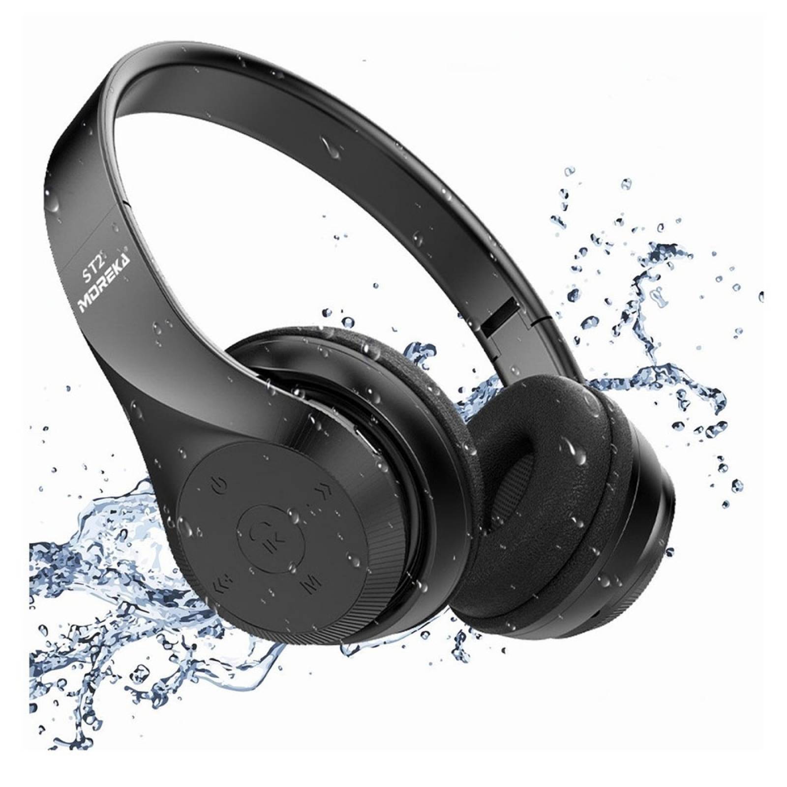 Audífonos Moreka St2 Inalámbricos  Diadema Bluetooth