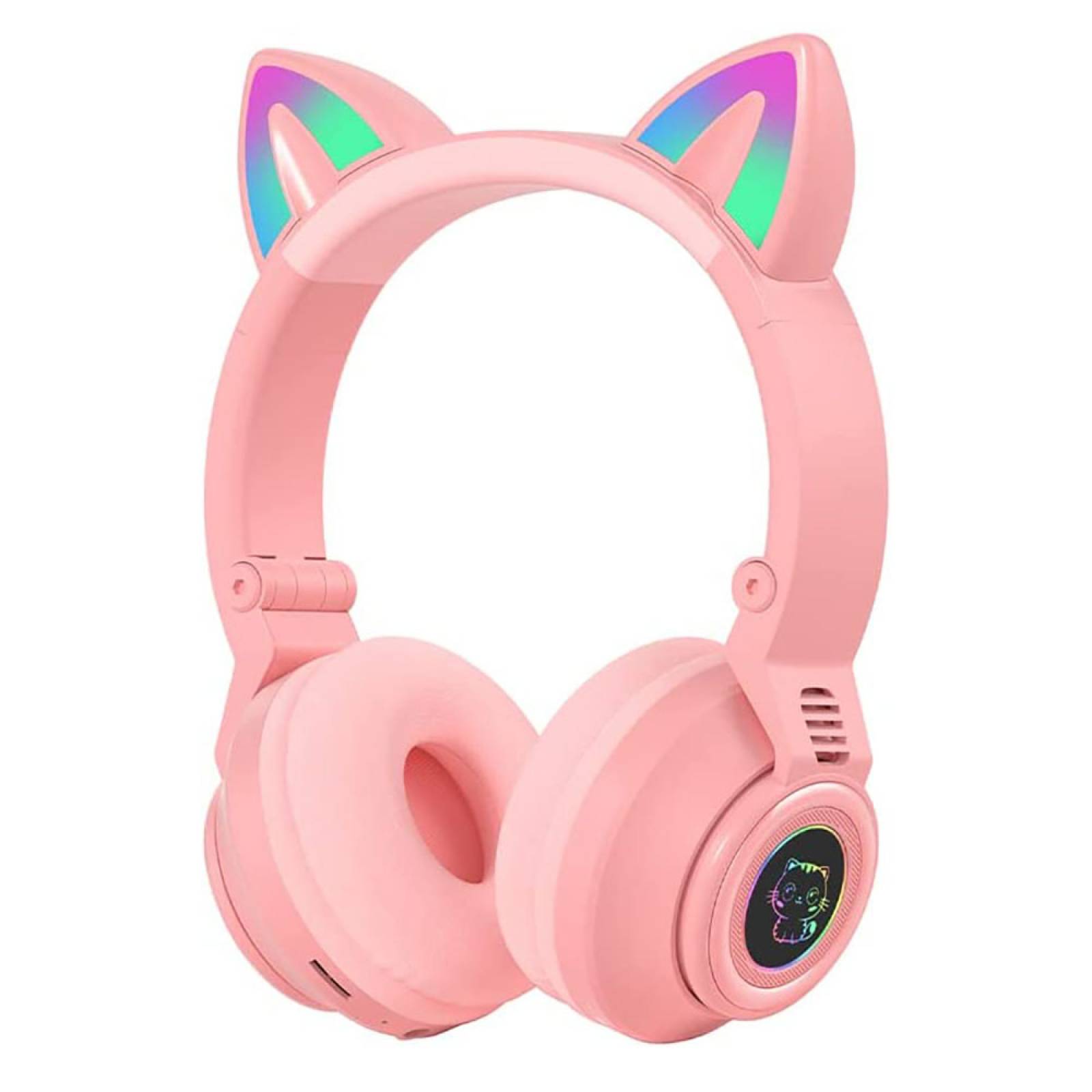 Audífonos Diadema Gato Bluetooth   BG-115 Inalámbrico Plegable