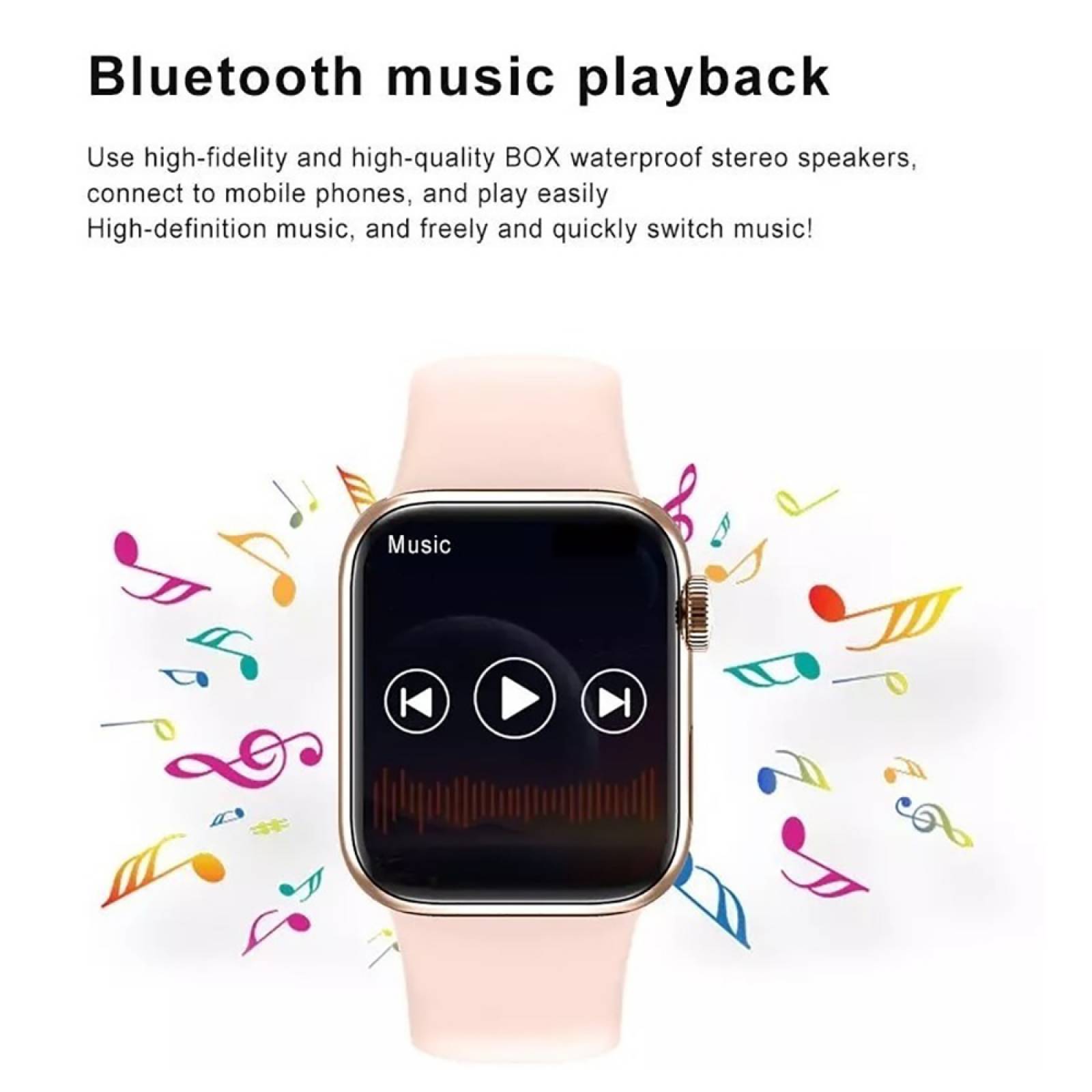 SmartWaatch I7 Pro Max L serie 8 audifonos bluetooth  y correa de regalo
