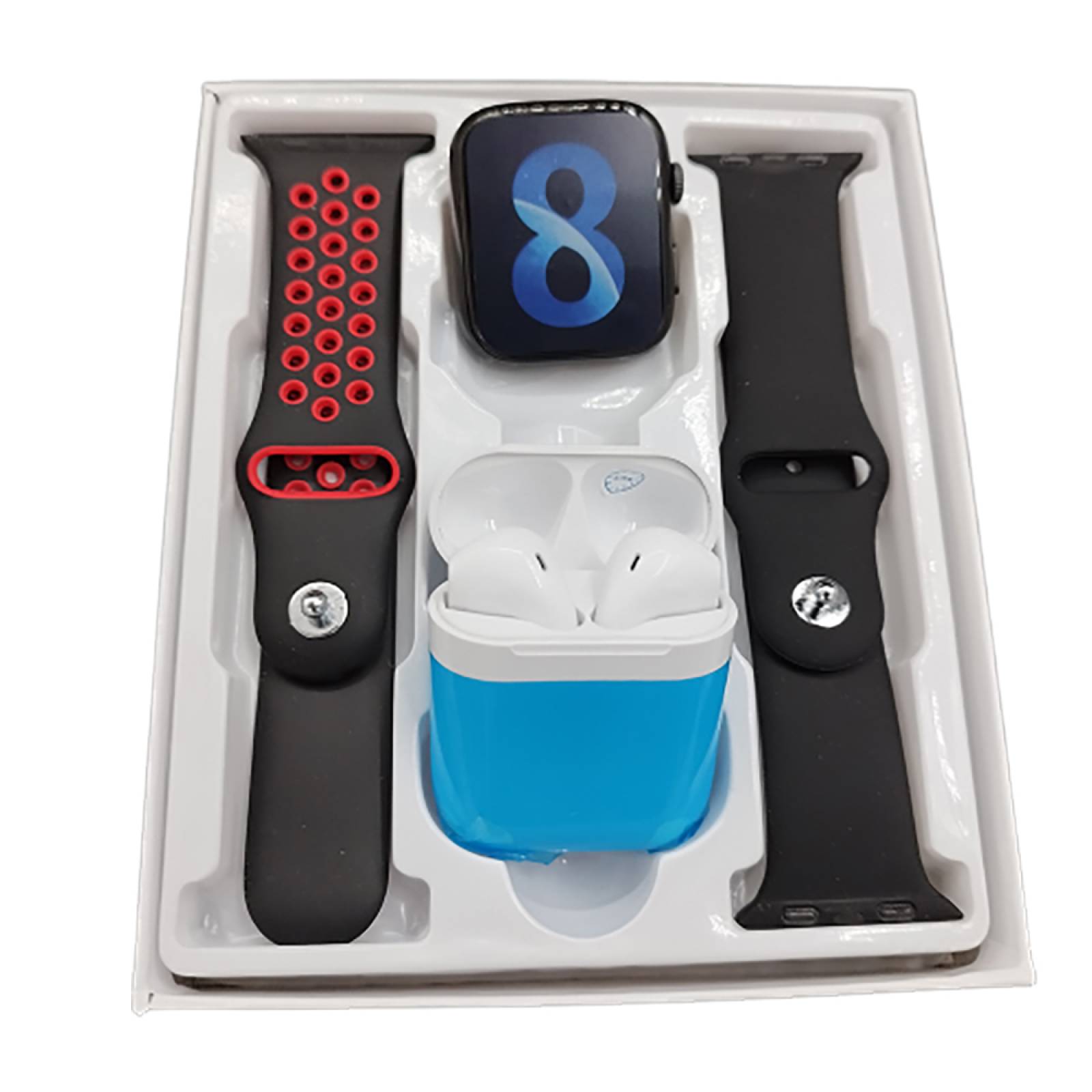 SmartWaatch I7 Pro Max L serie 8 audifonos bluetooth  y correa de regalo