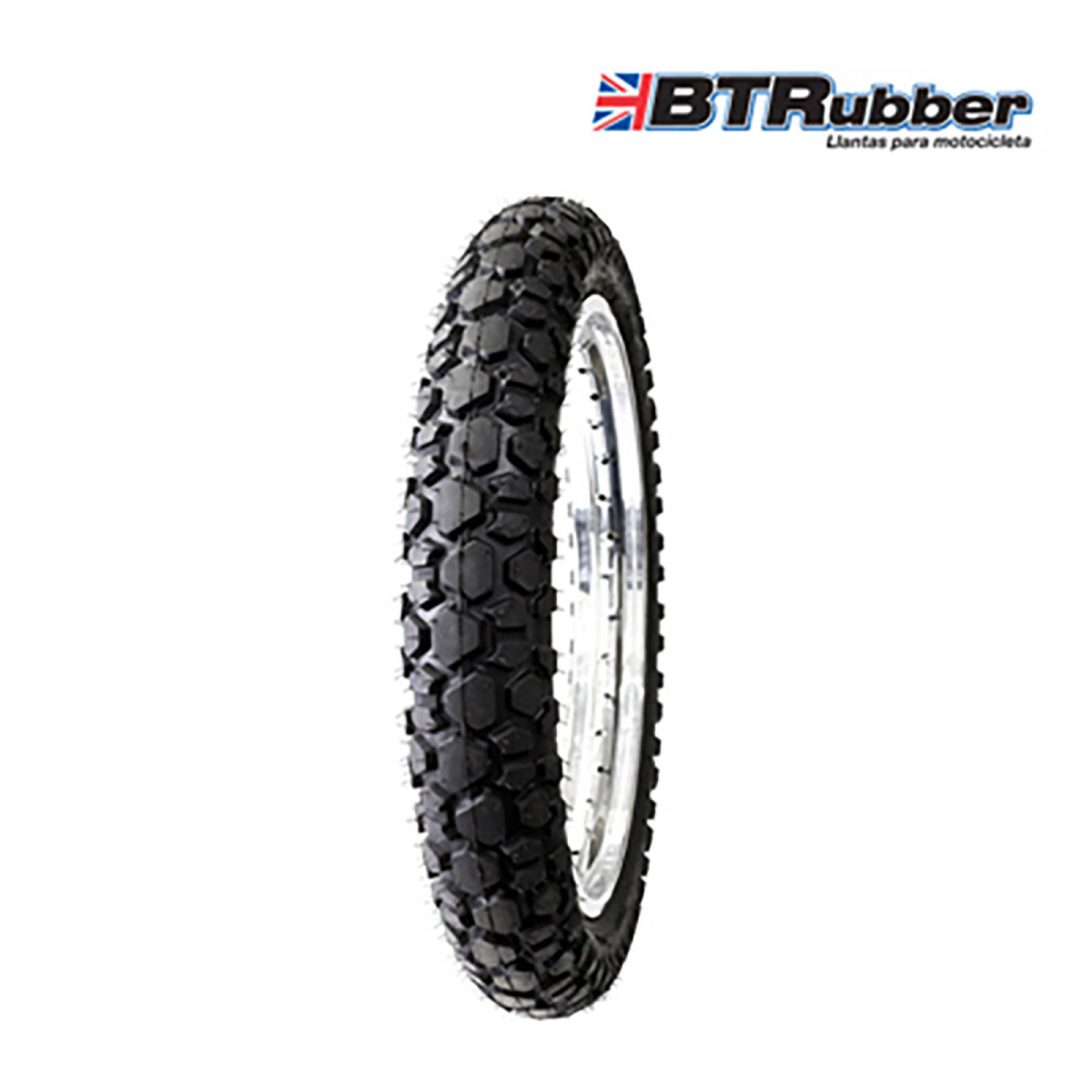 Llanta MOTO 50-50 TUBELESS 110/80-18 BTR 970