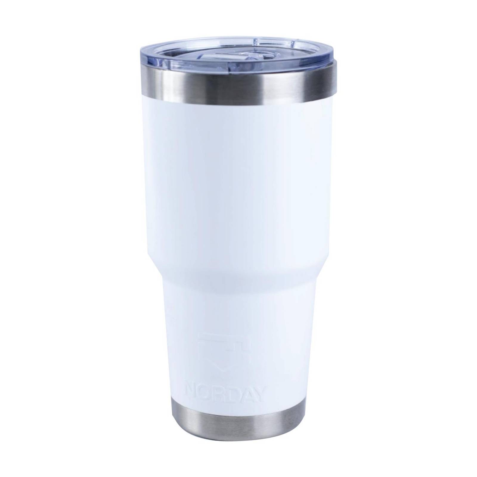 Vasos de Acero Inoxidable - Termo Tumbler 30 Oz | Mantiene Temp 8 a 24hs| Super resistente. 30oz - 900ml Blanco