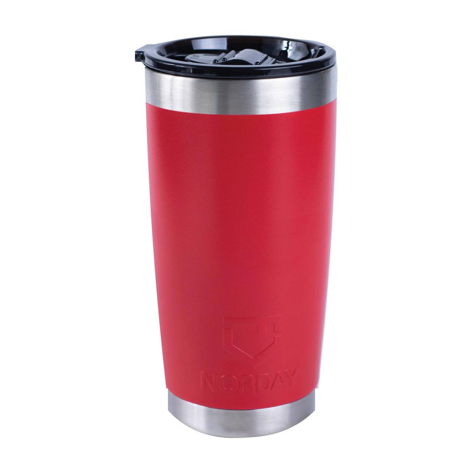 Vasos de Acero Inoxidable - Termo Tumbler | Vaso Termico 20 Oz | Mantiene Temp hasta 24hs. Rojo 20oz - 600ml