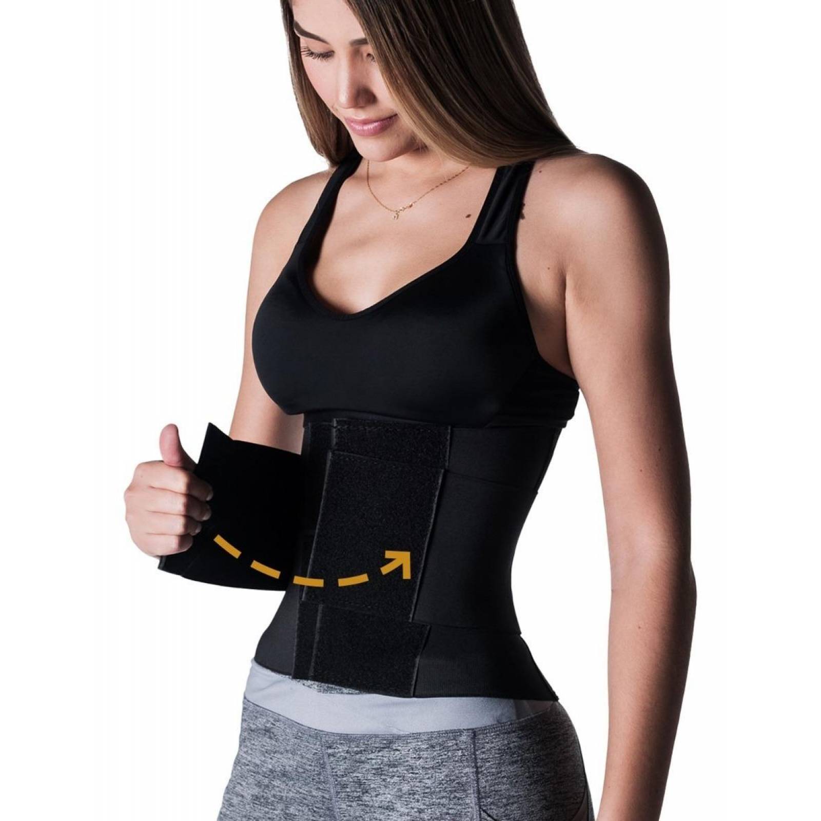 Faja Deportiva | Unisex Color Negro Soporte Lumbar | BELTI XS