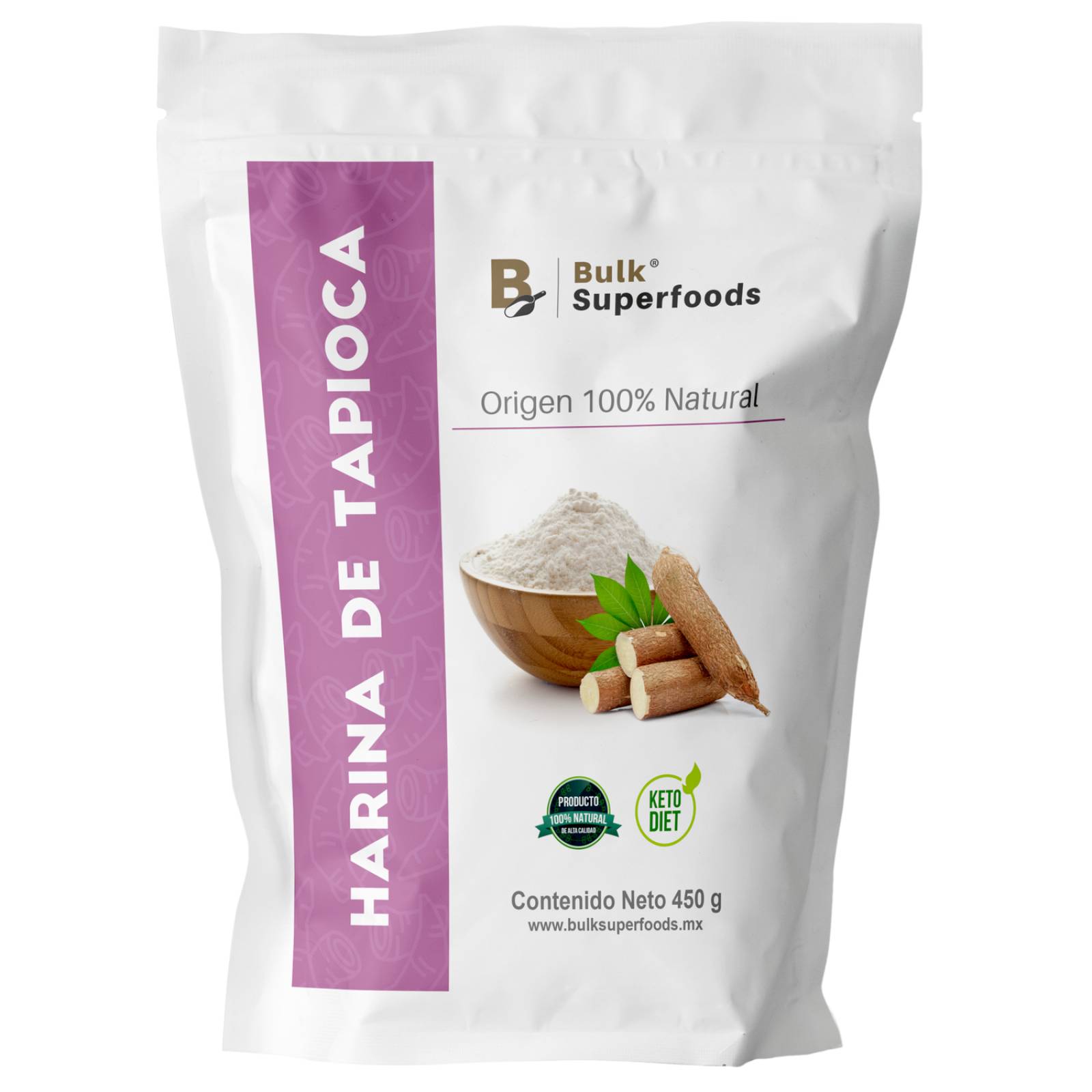 Harina De Tapioca | Bulk Superfoods | 450g | 100% Natural 