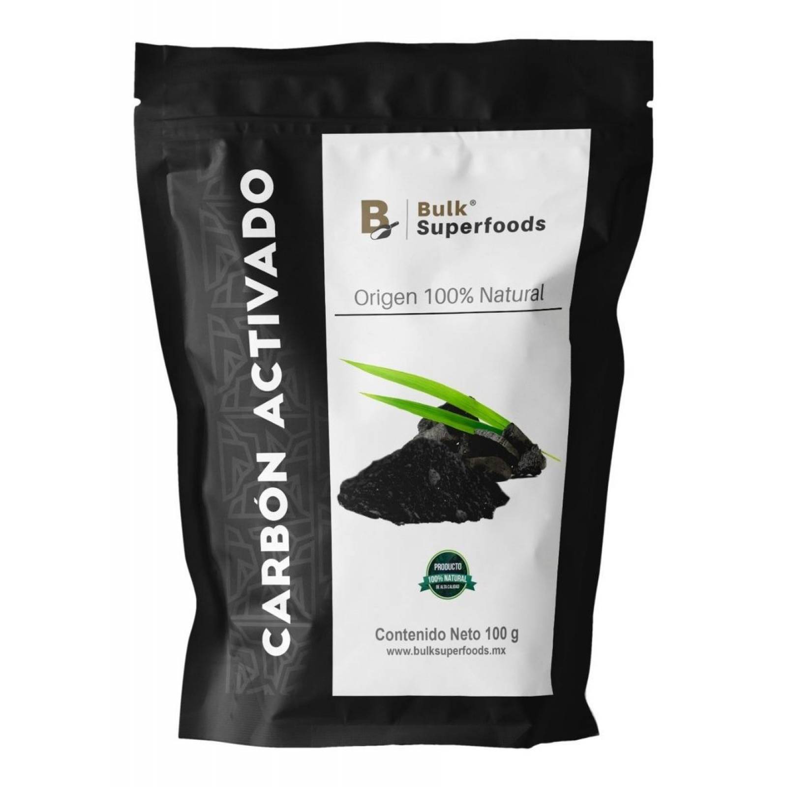 Carbón Activado En Polvo | Bulk Superfoods | 100% Natural 