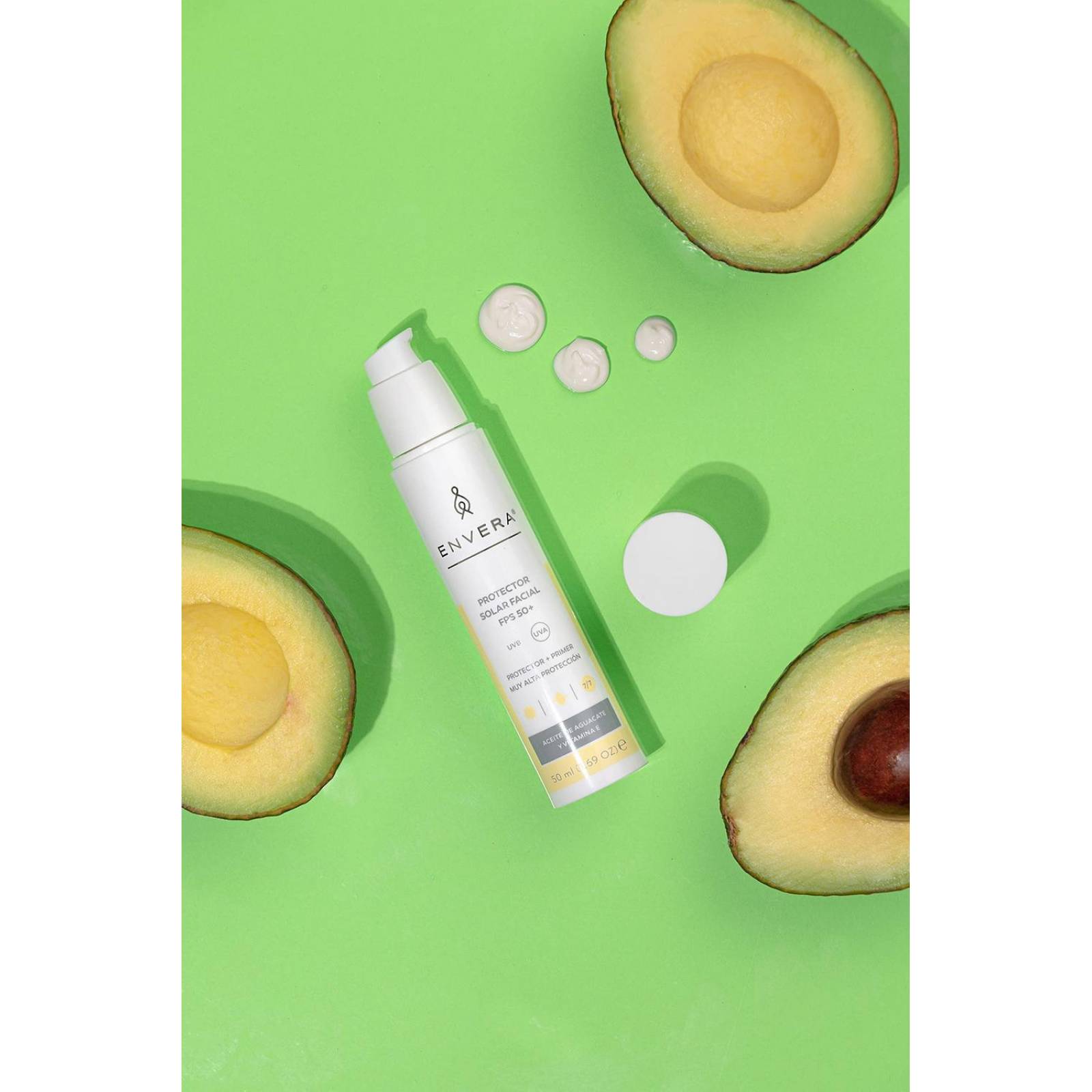 Protector Solar Facial Uv Defender 50ml - Sin Color | Protector Solar con Primer - 2 en 1 | 