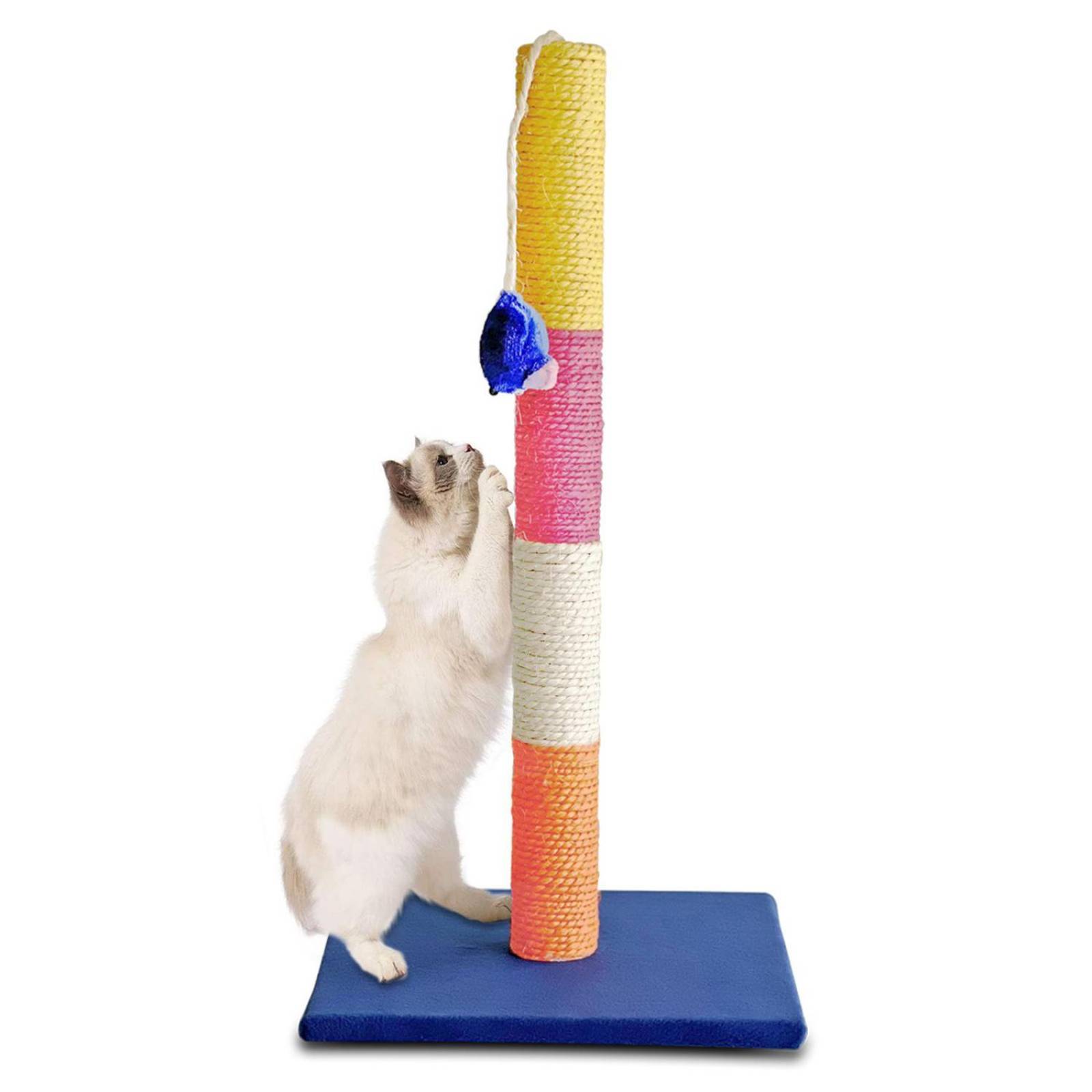 Juguete Arbol Rascadero para Gatos 52cm Sisal 100% Natural Jalsico 52 cm