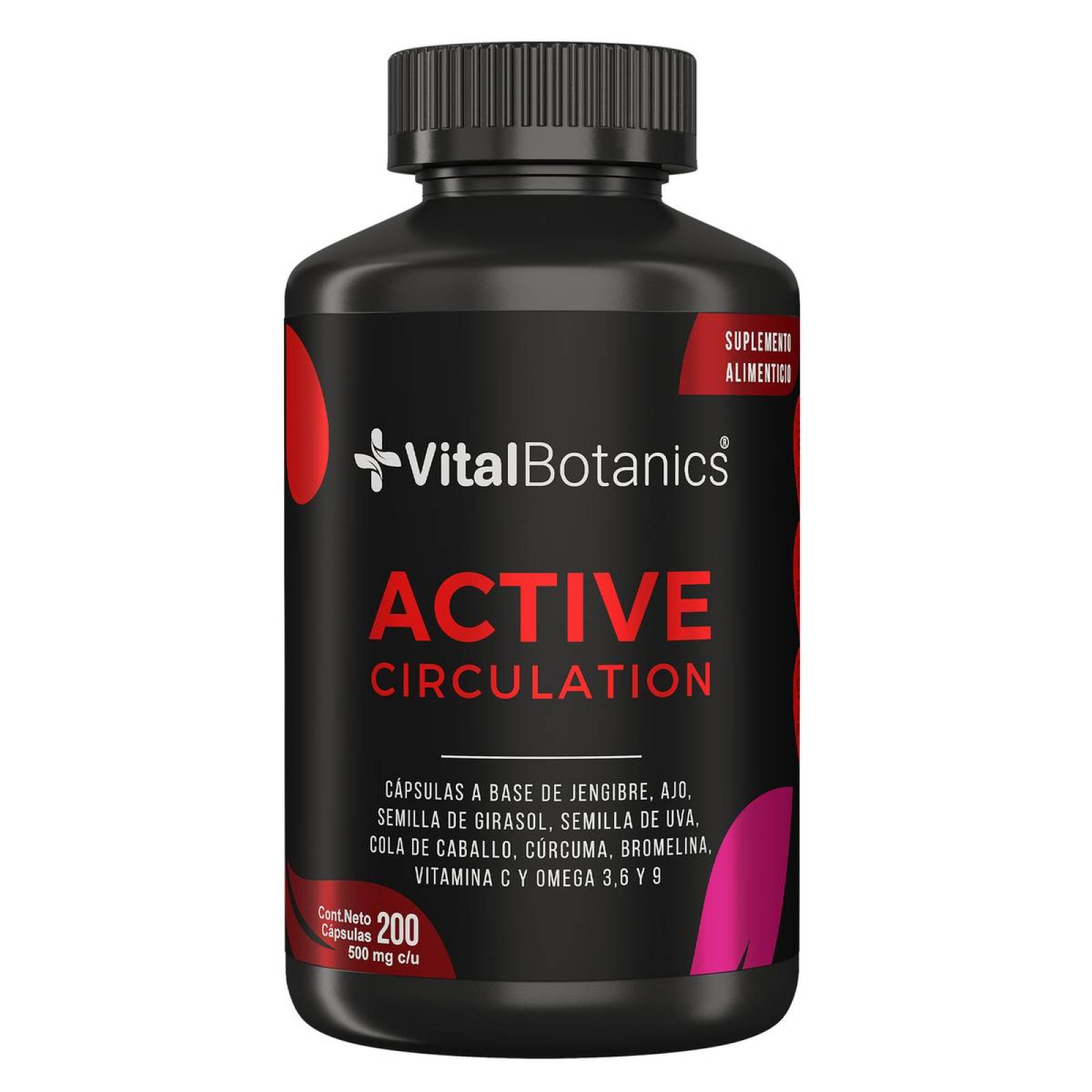 Active Circulation 200 Capsulas | Vitalbotanics 
