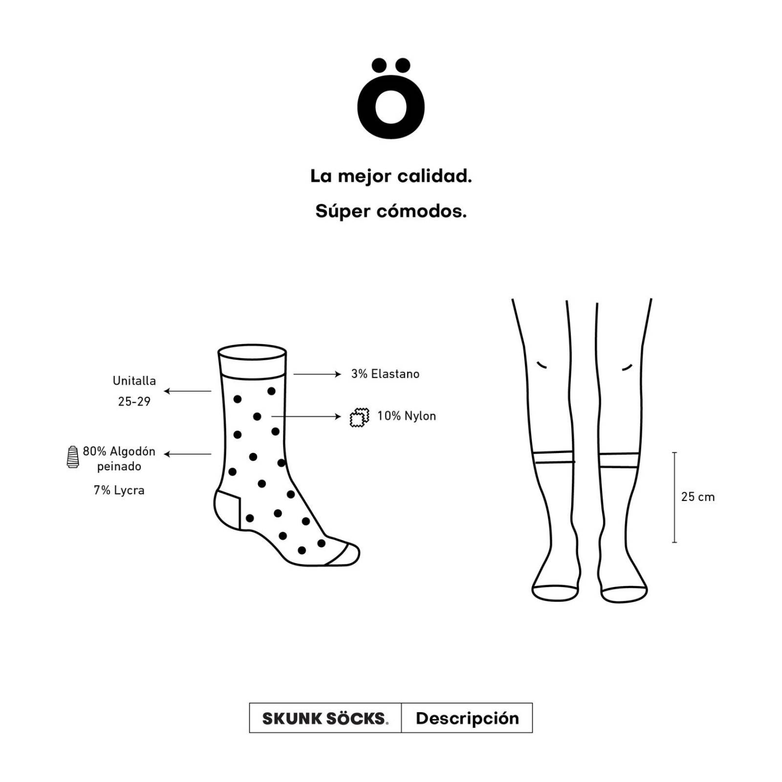 Calcetines Unisex - Calcetines Divertidos - Ideal para Regalo