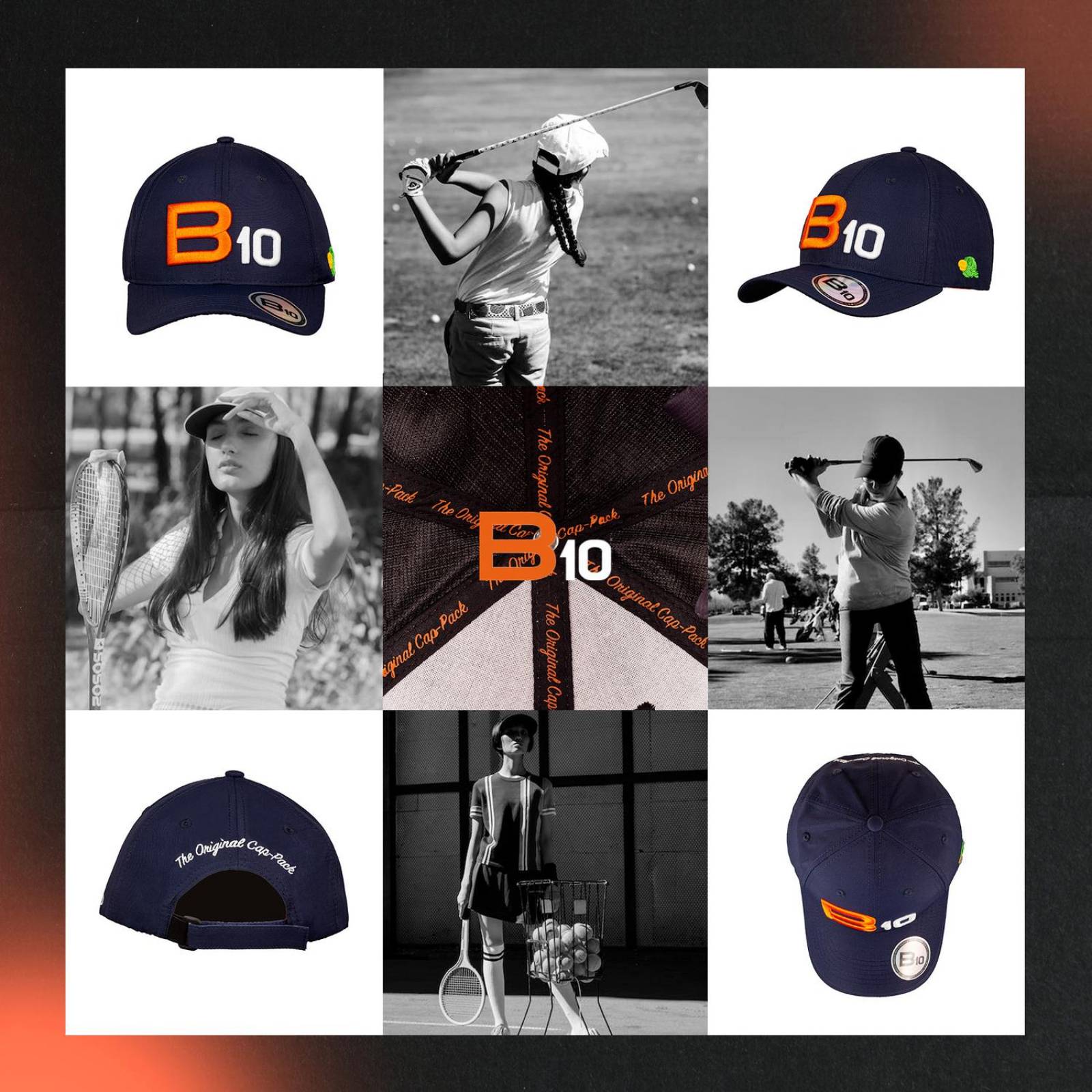 Gorras Unisex B10 Gorras Deportivas Con Bolsillo Secreto Ideales para Golf Azul unitalla B10-A