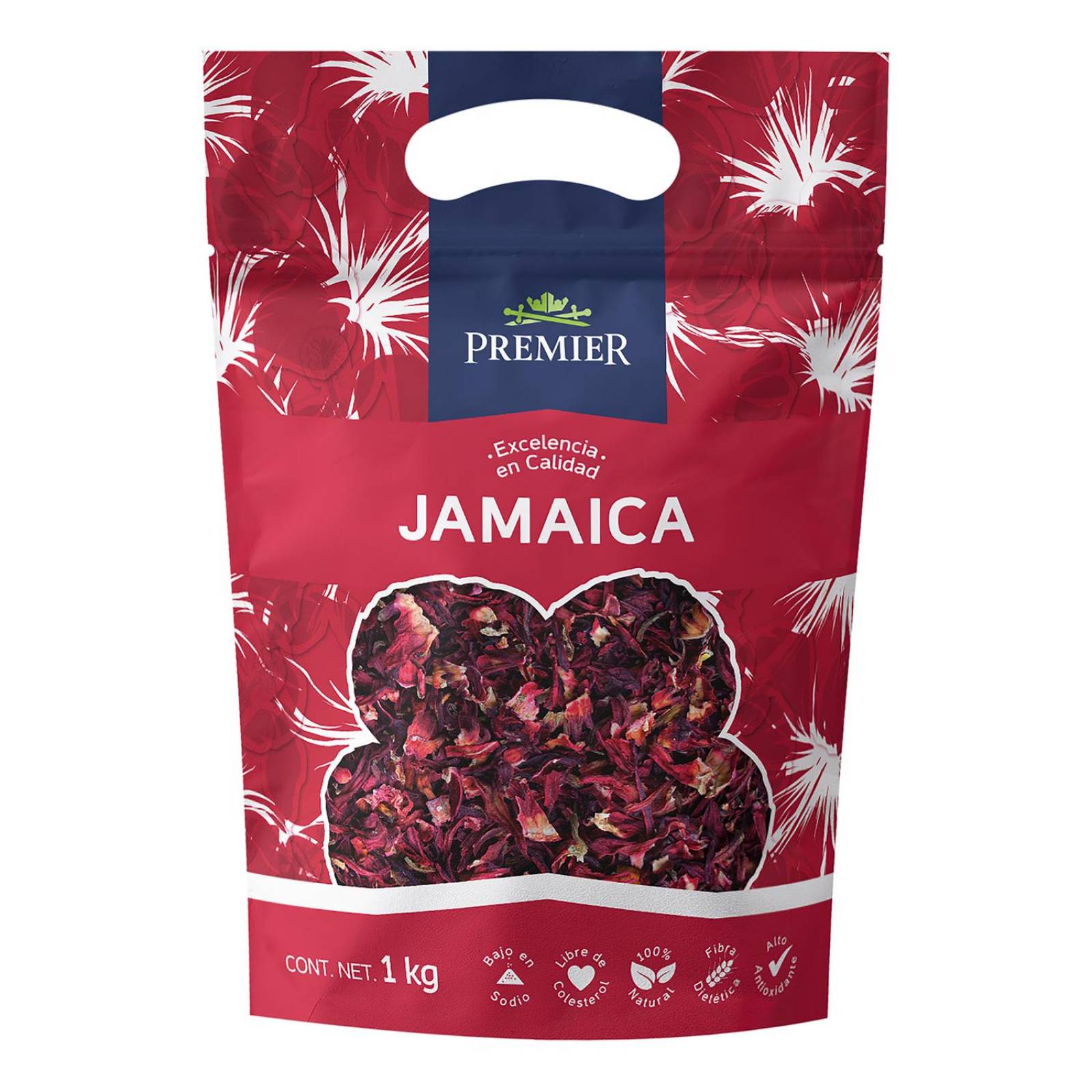 Flores de Jamaica 1kg | PREMIER | Te, Tisanas o Refrescos 