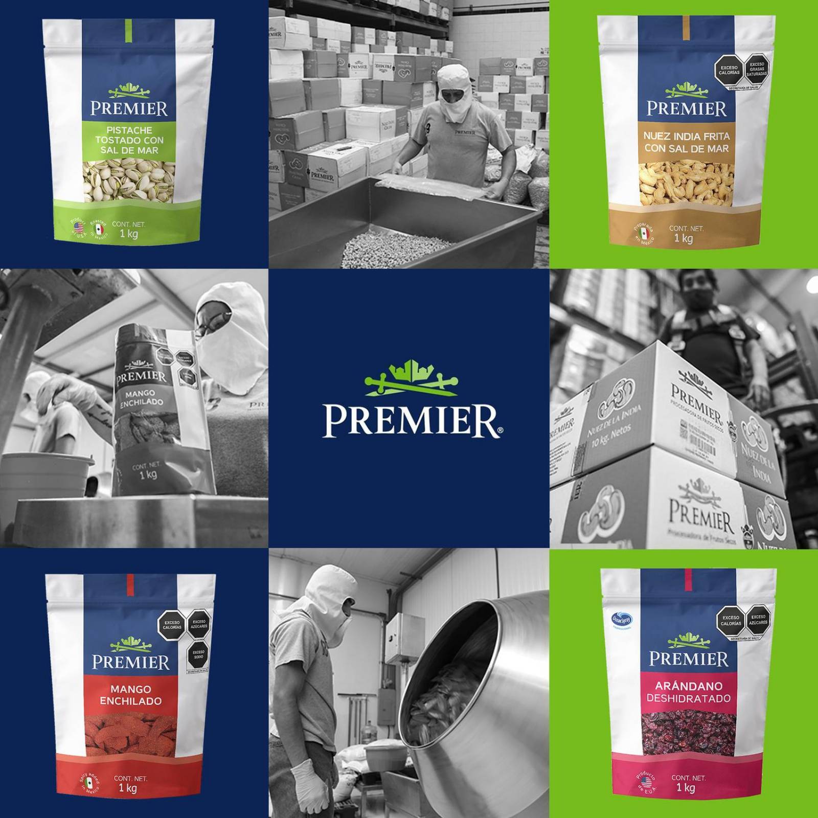 Arándanos Deshidratados Endulzados 1kg | PREMIER | Snacks Arandanos endulzados