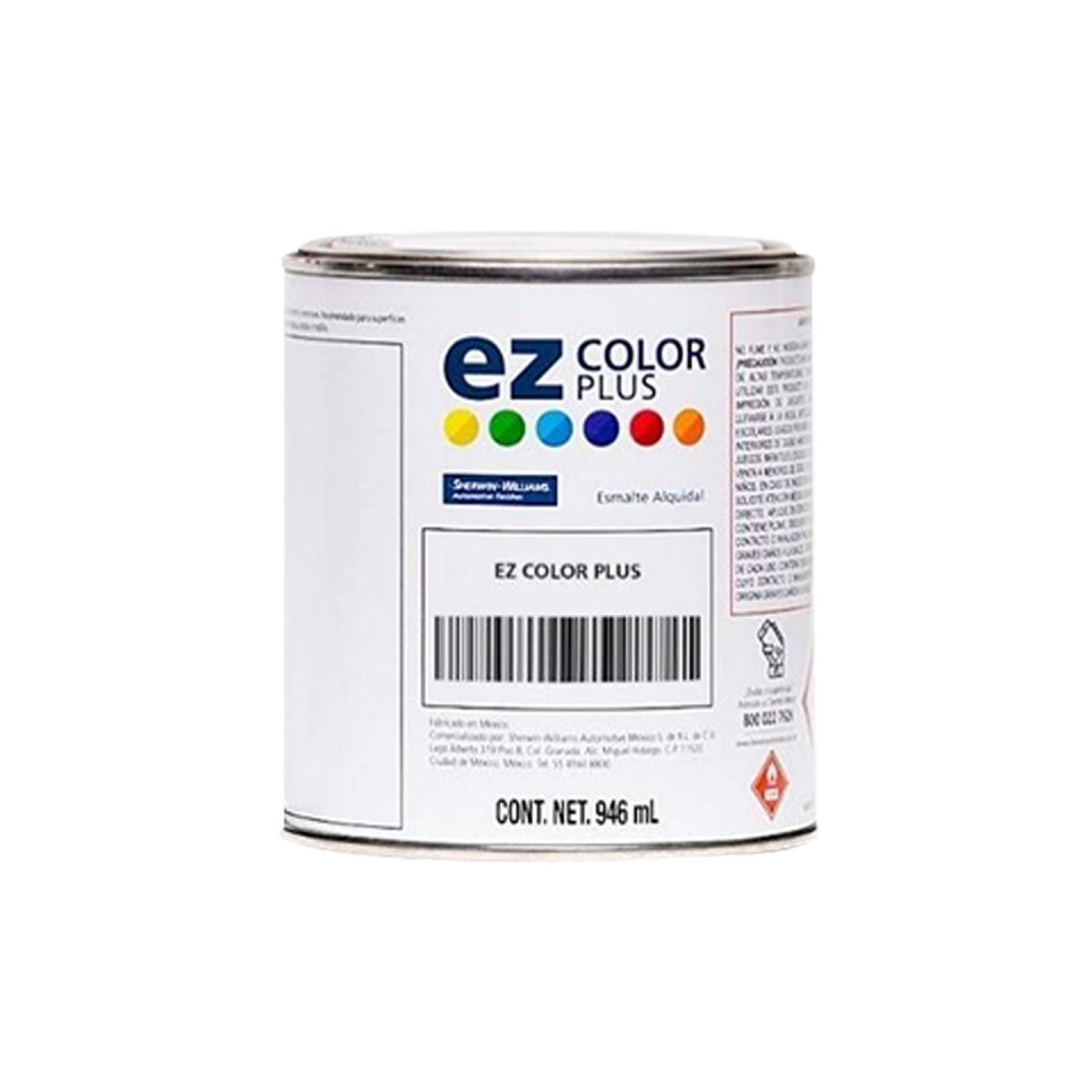 Esmalte EZ Color Plus Azul Eléctrico 946 Ml Sherwin Williams 31502510
