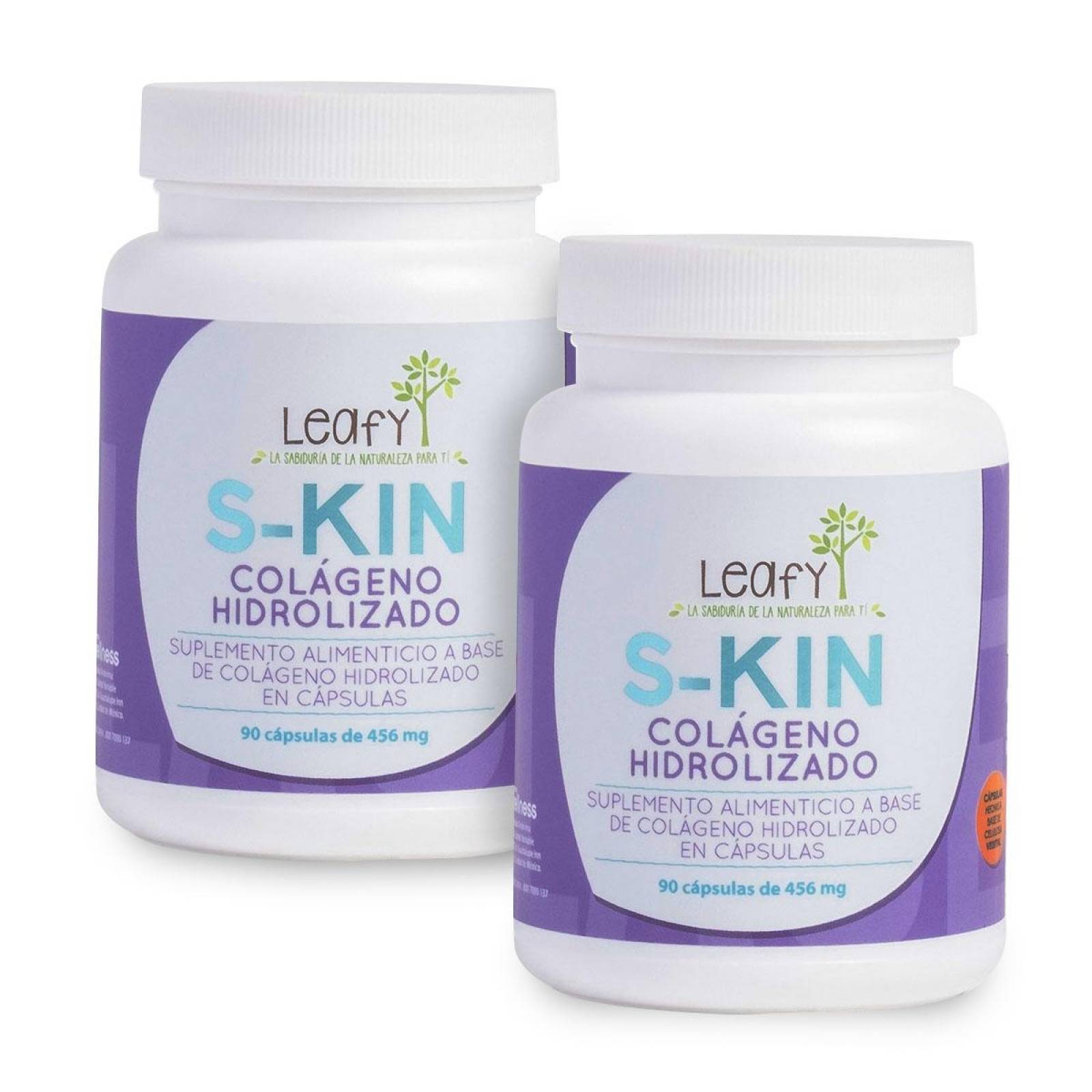 Cápsulas S-Kin Well Colágeno Leafy 2 Unidades 180 capsulas 