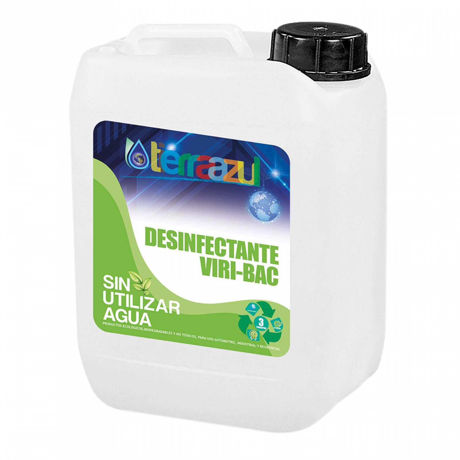 Desinfectante Viri-Bac (20 litros) - Tierra Azul Mx