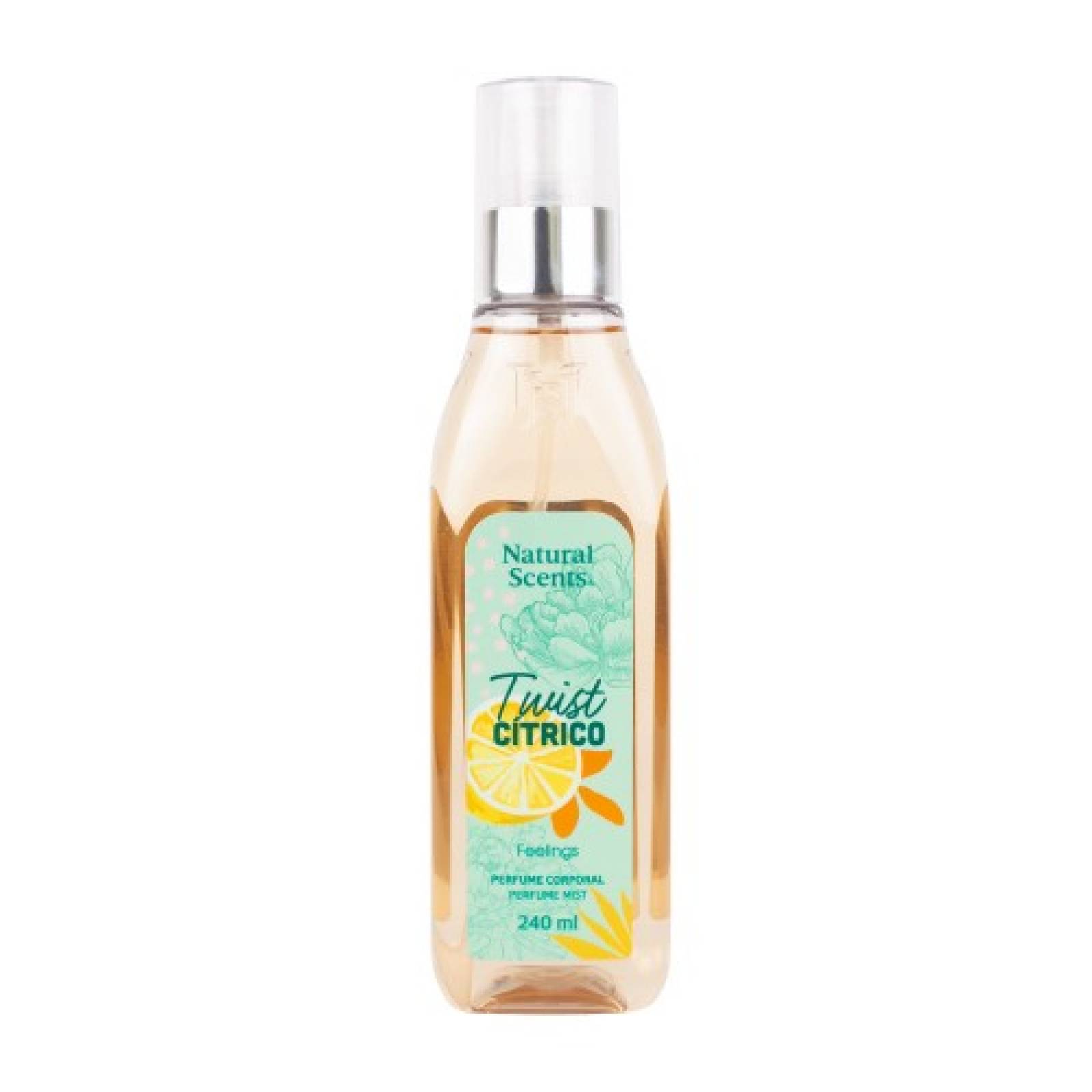Fragancia Corporal para Mujer Twist Cítrico 240ml Natural Scents