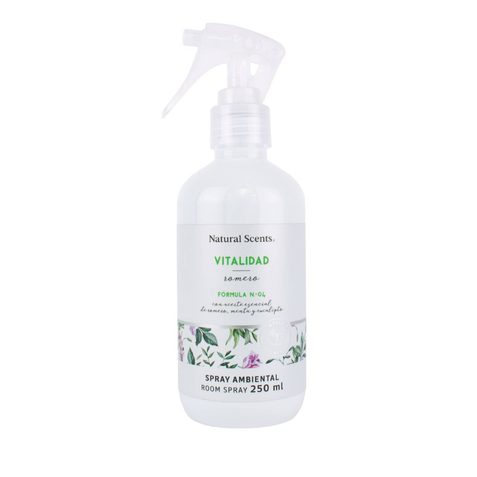 Aromatizante Ambiental con Aceite Esencial de Romero 250ml Natural Scents