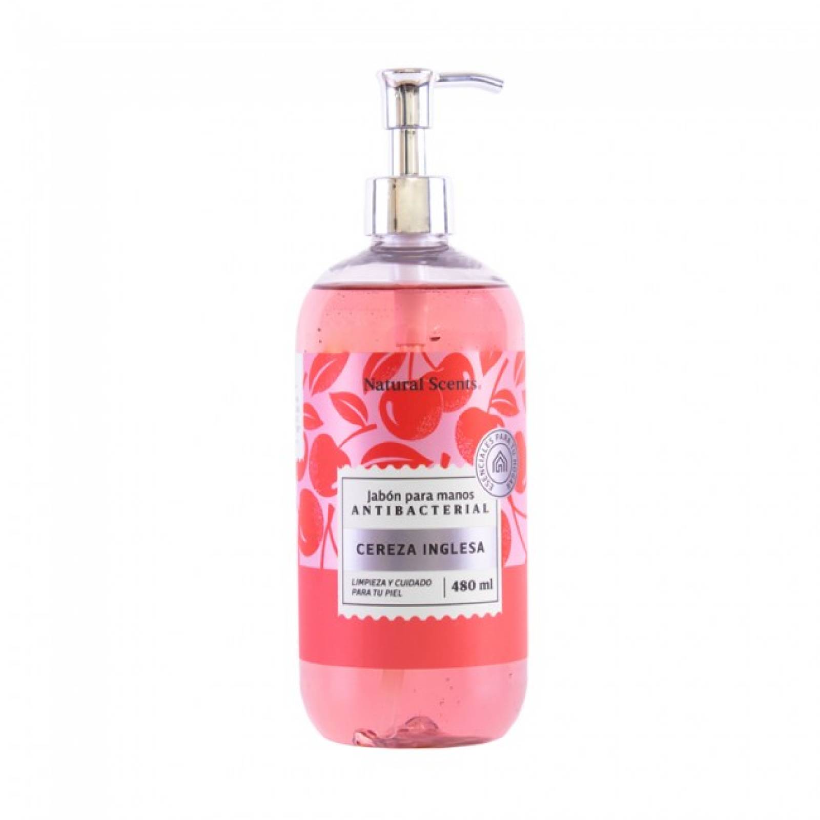 Jabón Antibacterial para Manos Cereza Inglesa 480ml Natural Scents