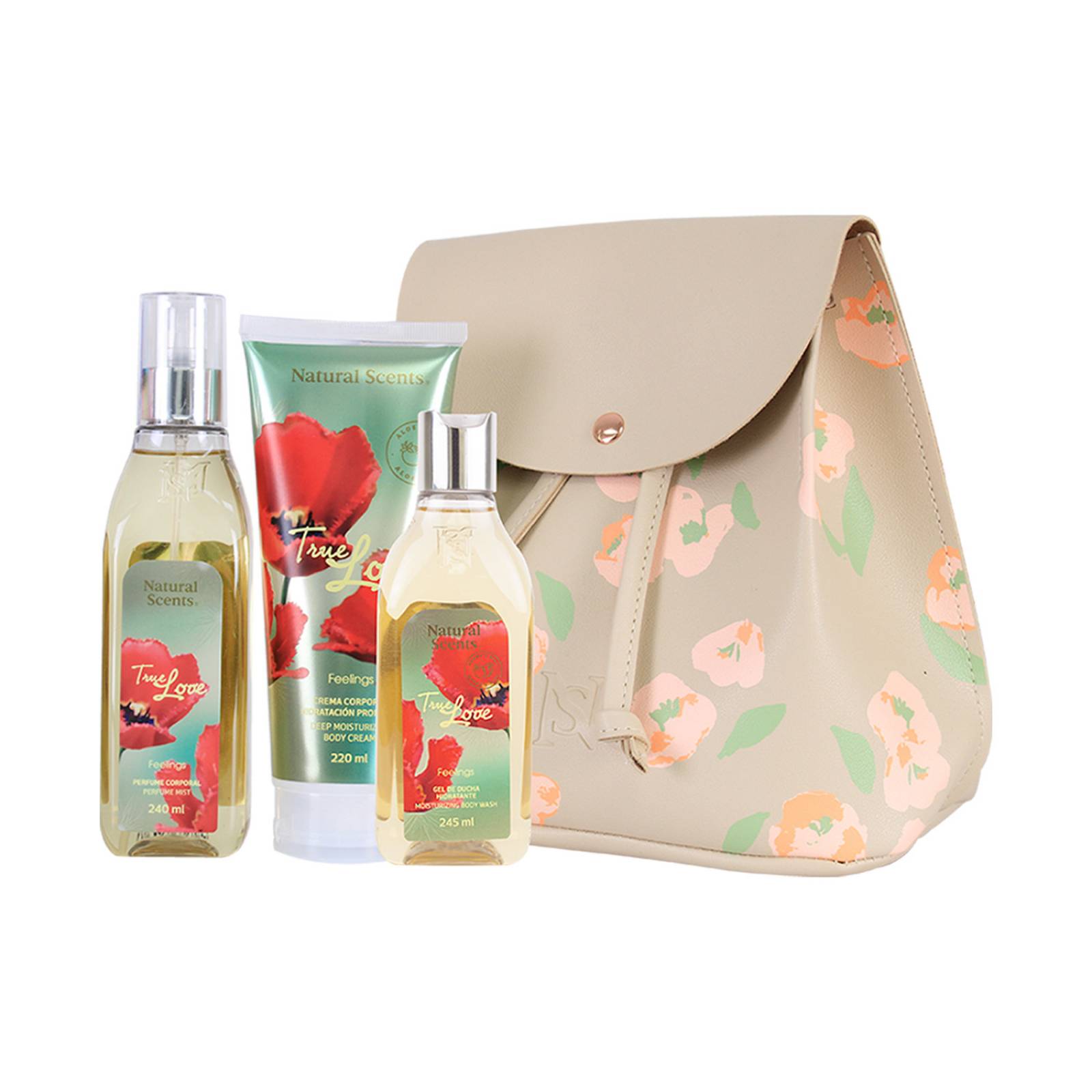 Set de Perfume Mujer con Mochila True Love Natural Scents