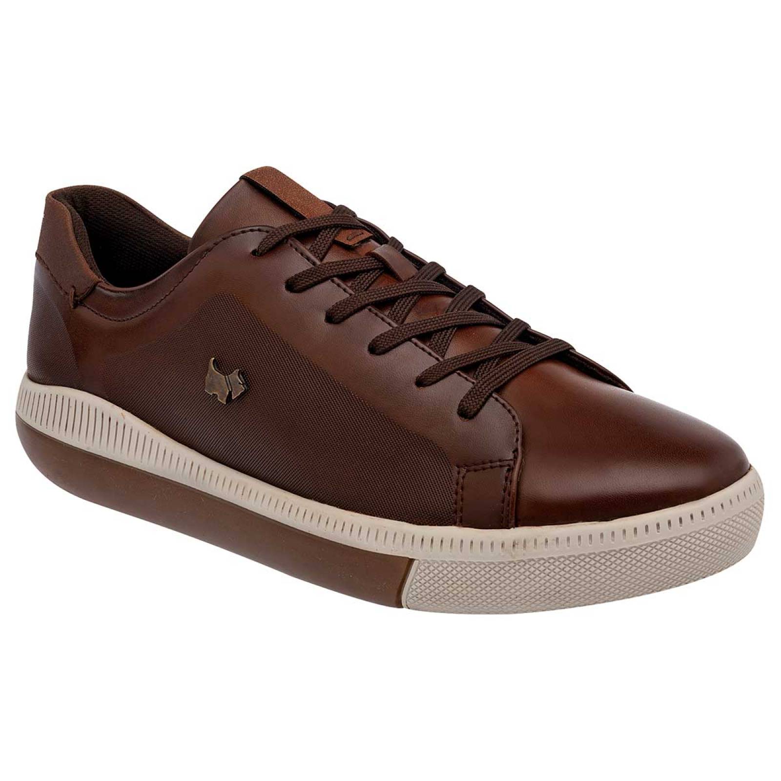 TENIS de Ferrioni Para Hombre en Cafe G0300203 T4