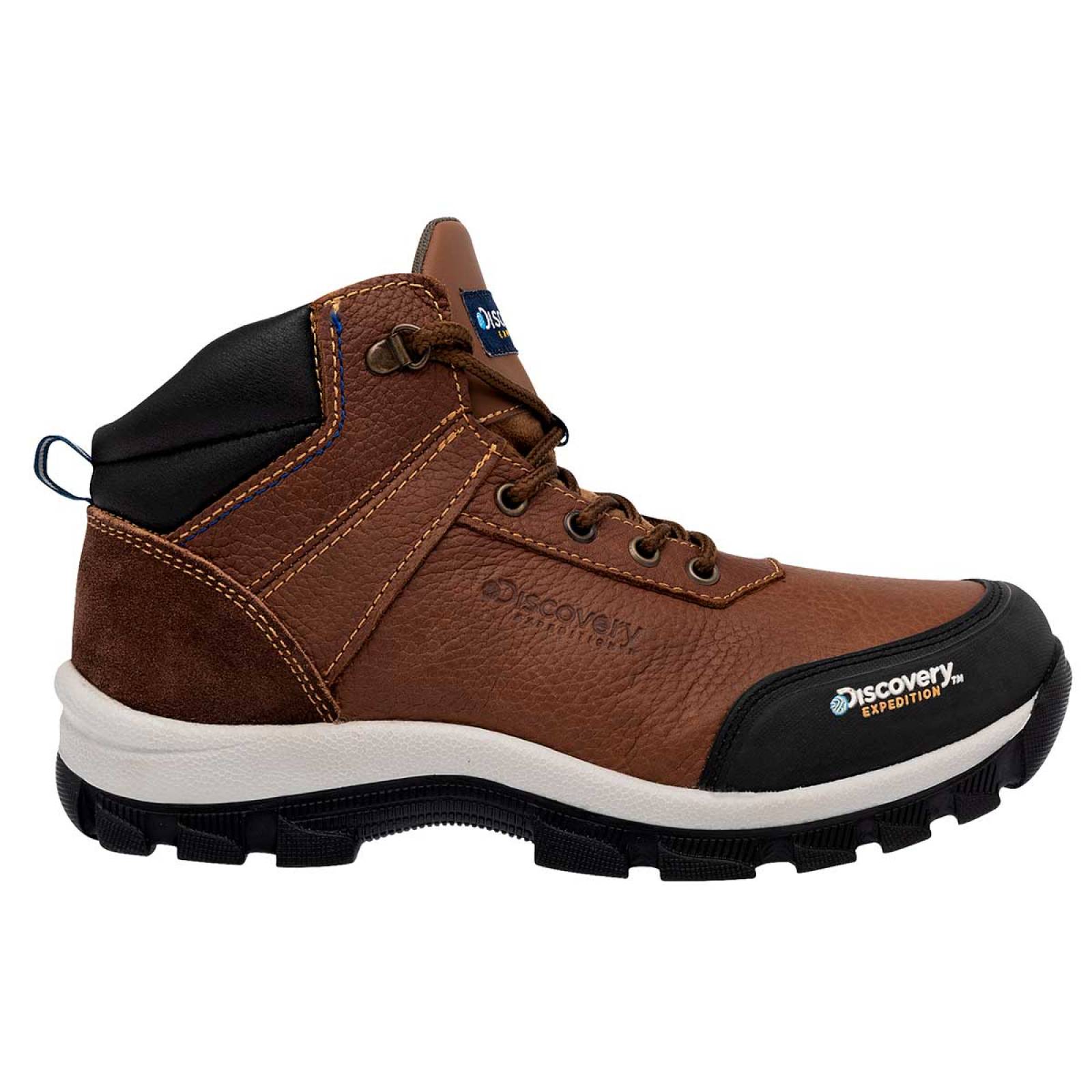 ZAPATO HIKING de Discovery expedition Para Hombre en CAMEL 2310 T4