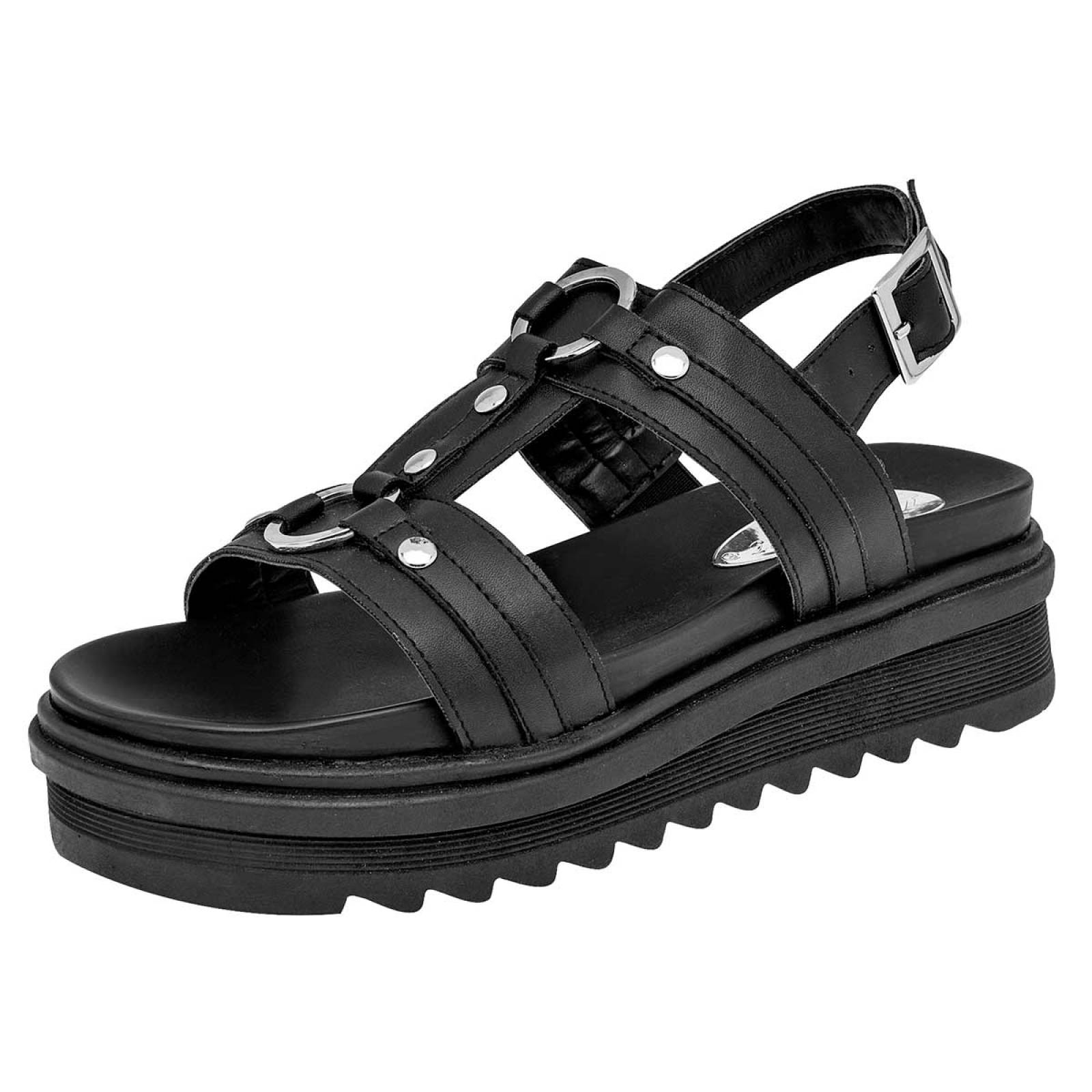 SANDALIA de Lady one Para Mujer en Negro IB1707 T4