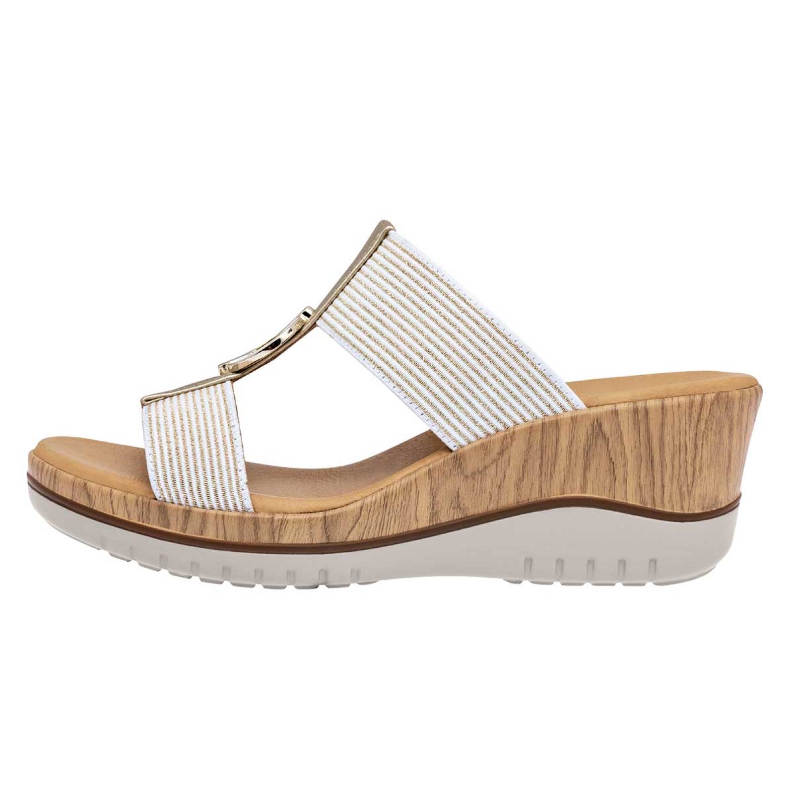 SANDALIA de Flexi Para Mujer en Beige 113306 T4