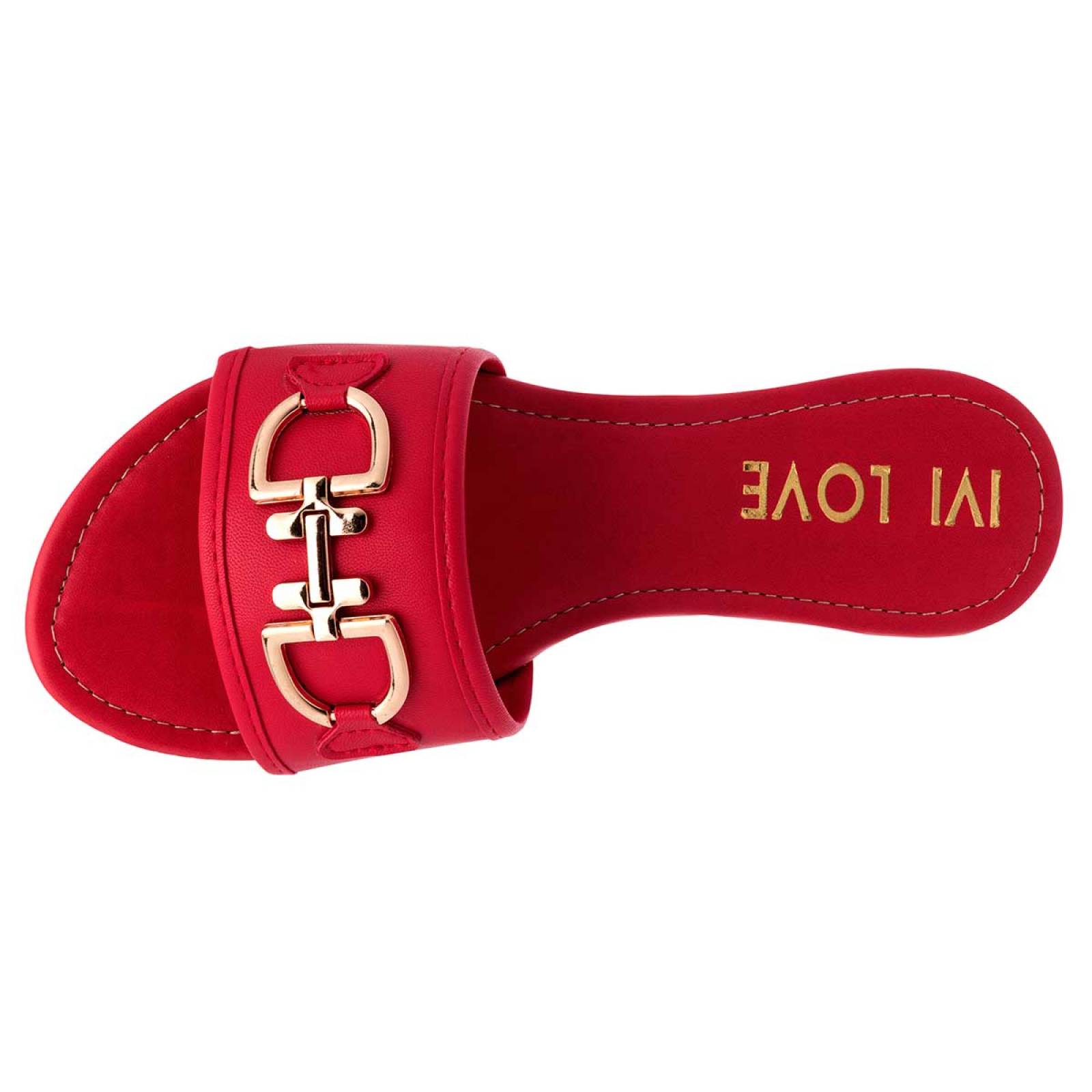SANDALIA de Ivi love Para Mujer en Rojo 335 T4