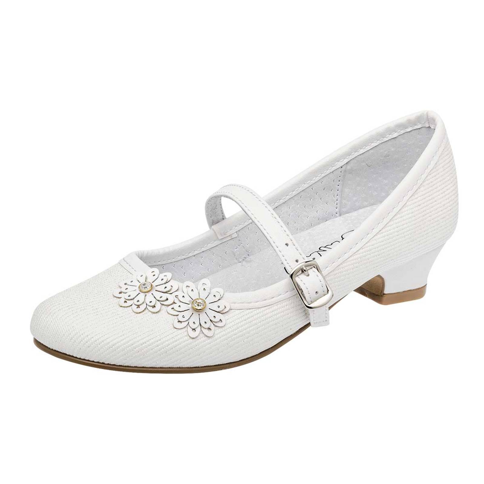 ZAPATO PARA GRADUACION de Adrianas Para Mujer en Blanco 5357 T4