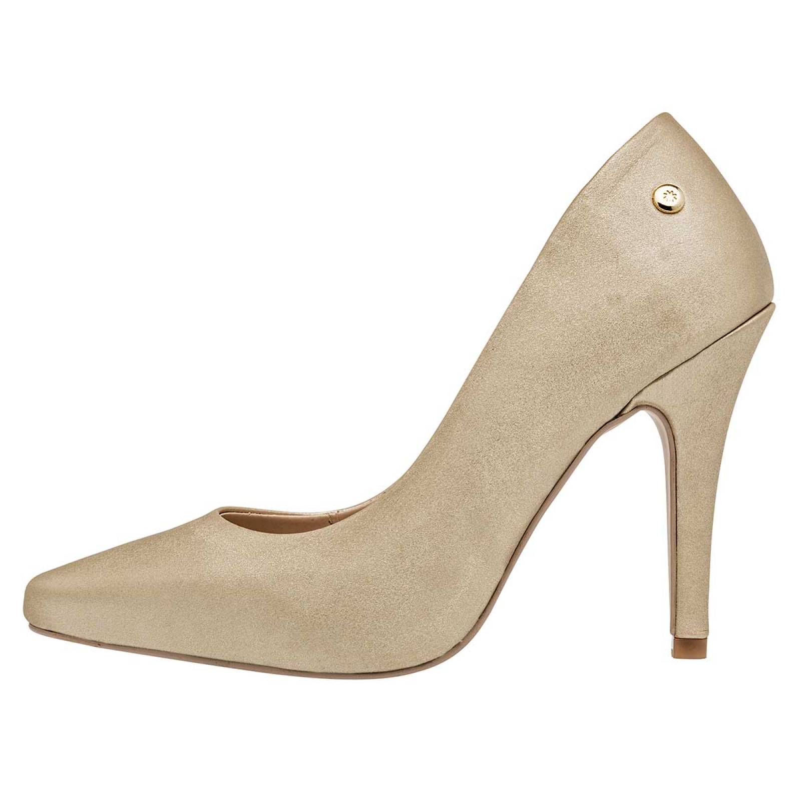 ZAPATO PARA GRADUACION de Moramora Para Mujer en Oro 114050 T4