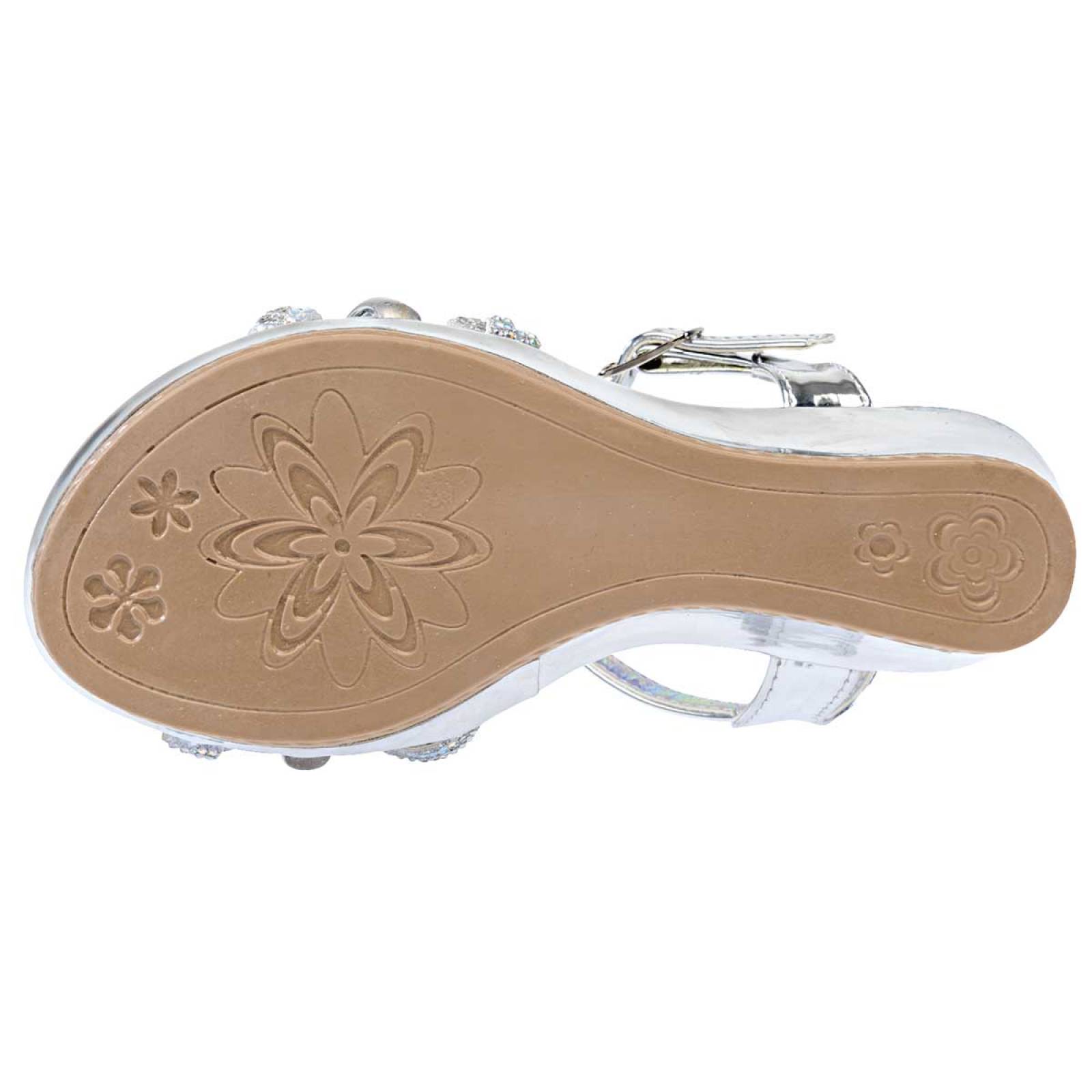 ZAPATO PARA GRADUACION de Dianne monzetti Para Niña en Gris 7515 T4