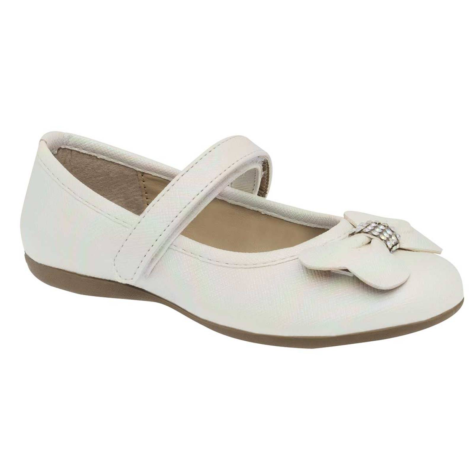 ZAPATO PARA GRADUACION de Tropicana Para Niña en Blanco 22139 T4