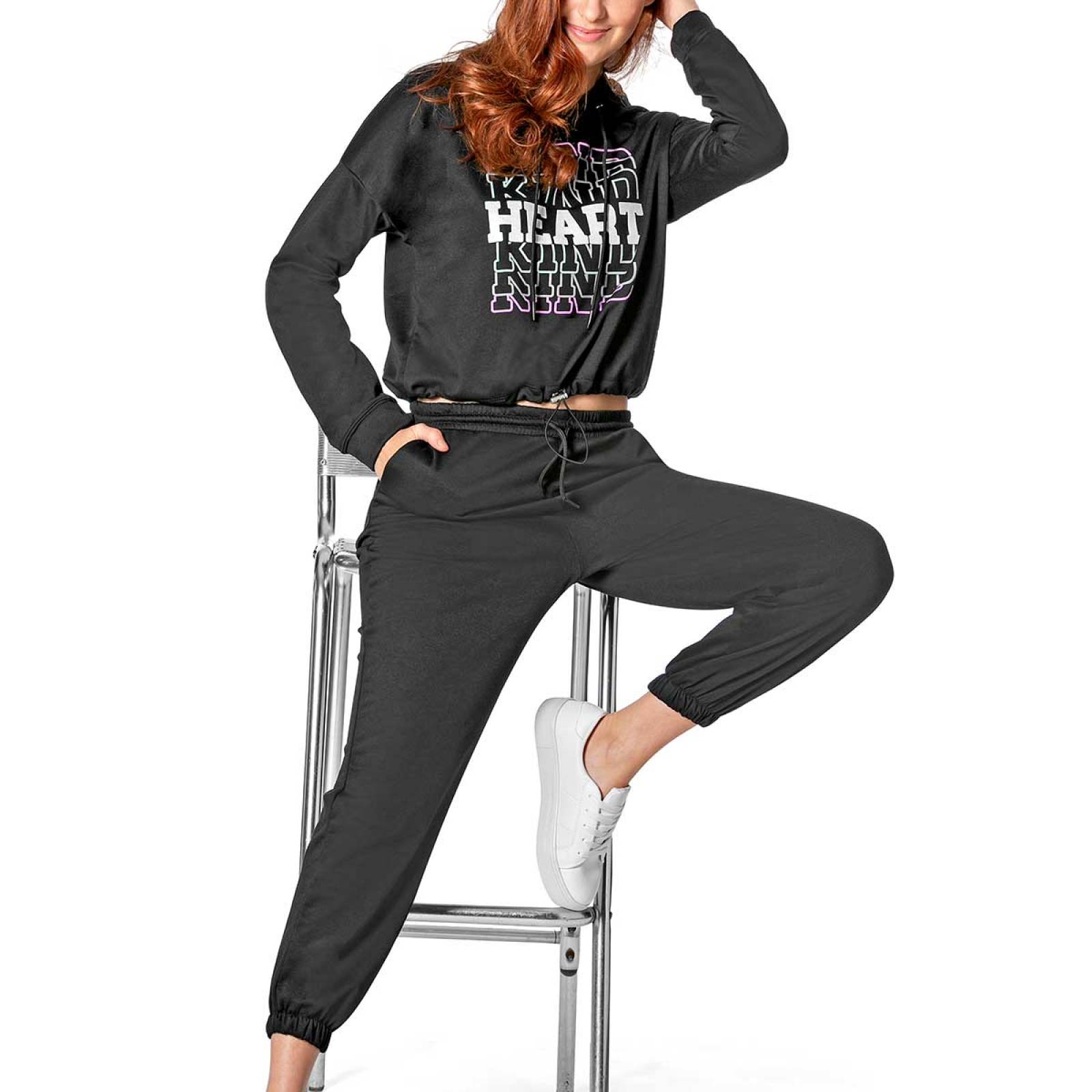 CONJUNTO de Style collection & moda Para Mujer Negro SETHEART T4