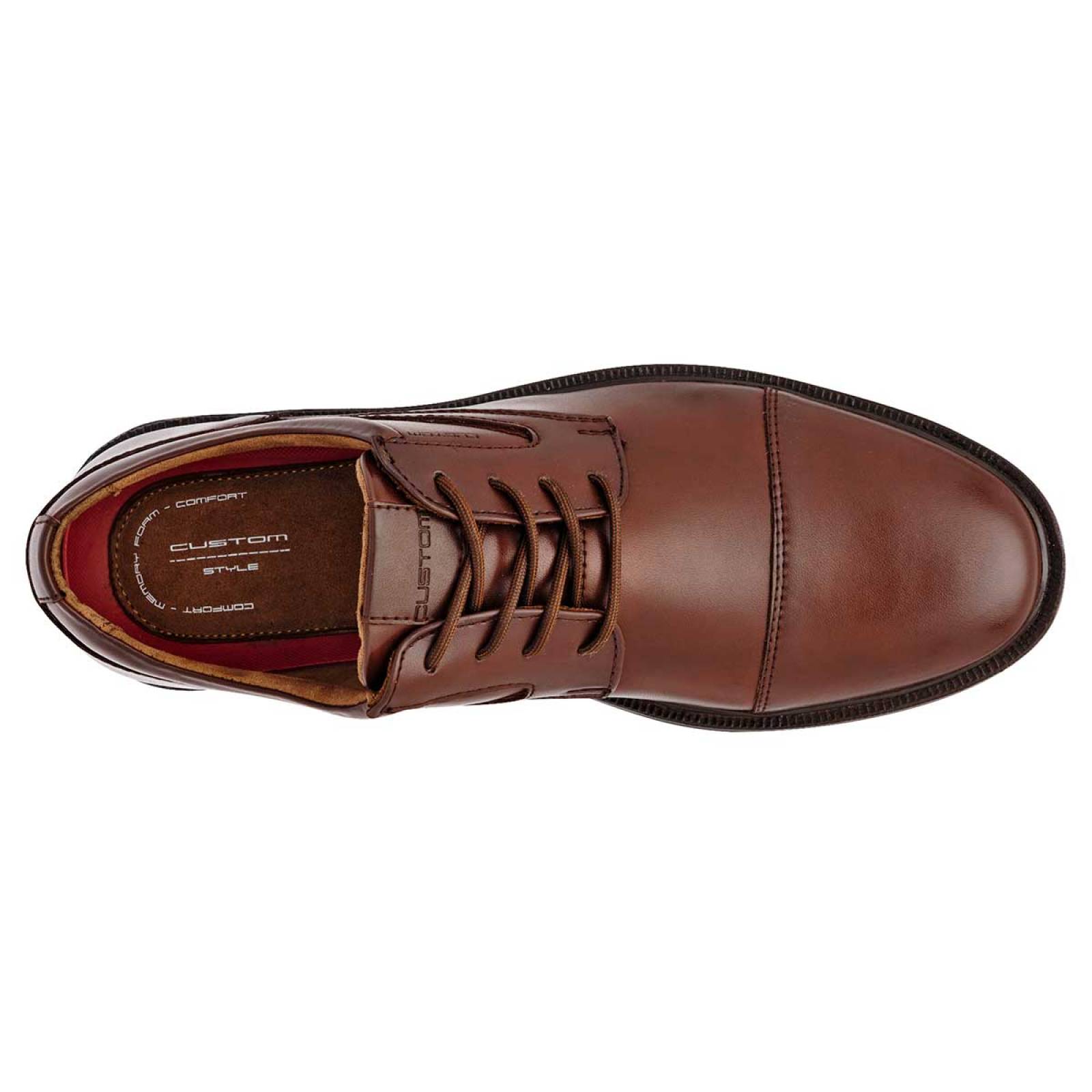 Zapatos cafes para hombre de online vestir