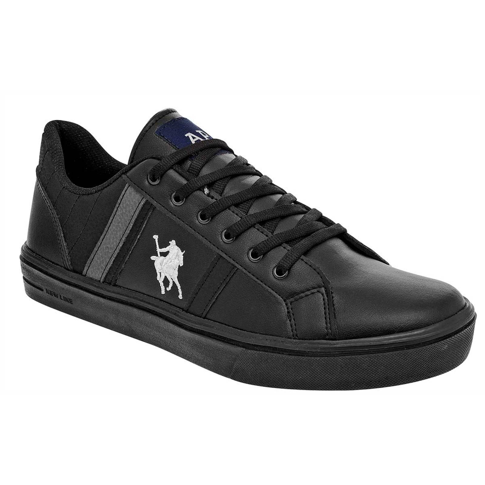 TENIS de American polo Para Hombre Negro 2428 T5