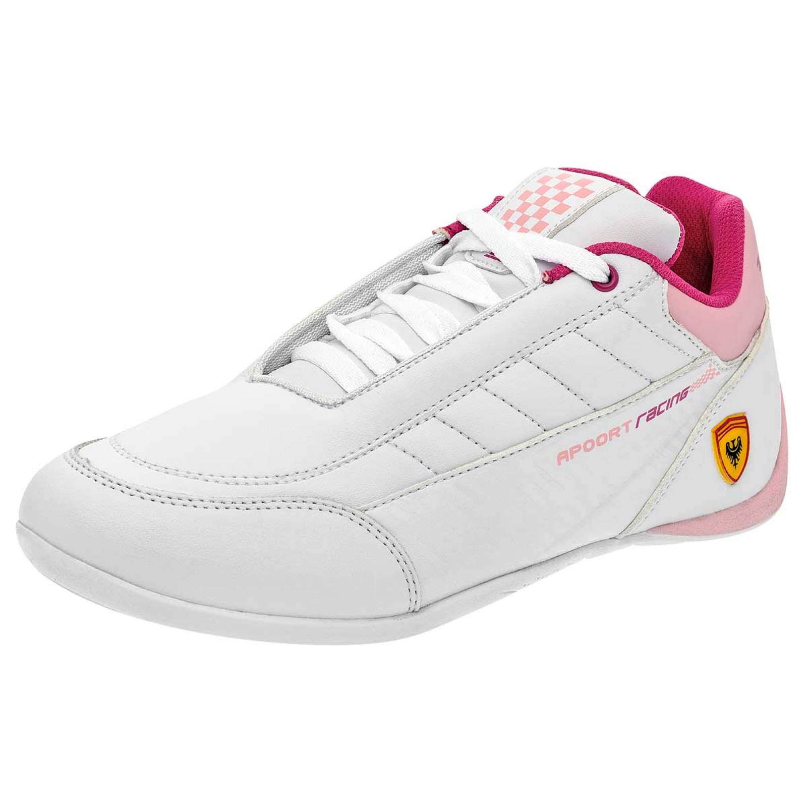 TENIS de Apoort Para Mujer Blanco A214 T5
