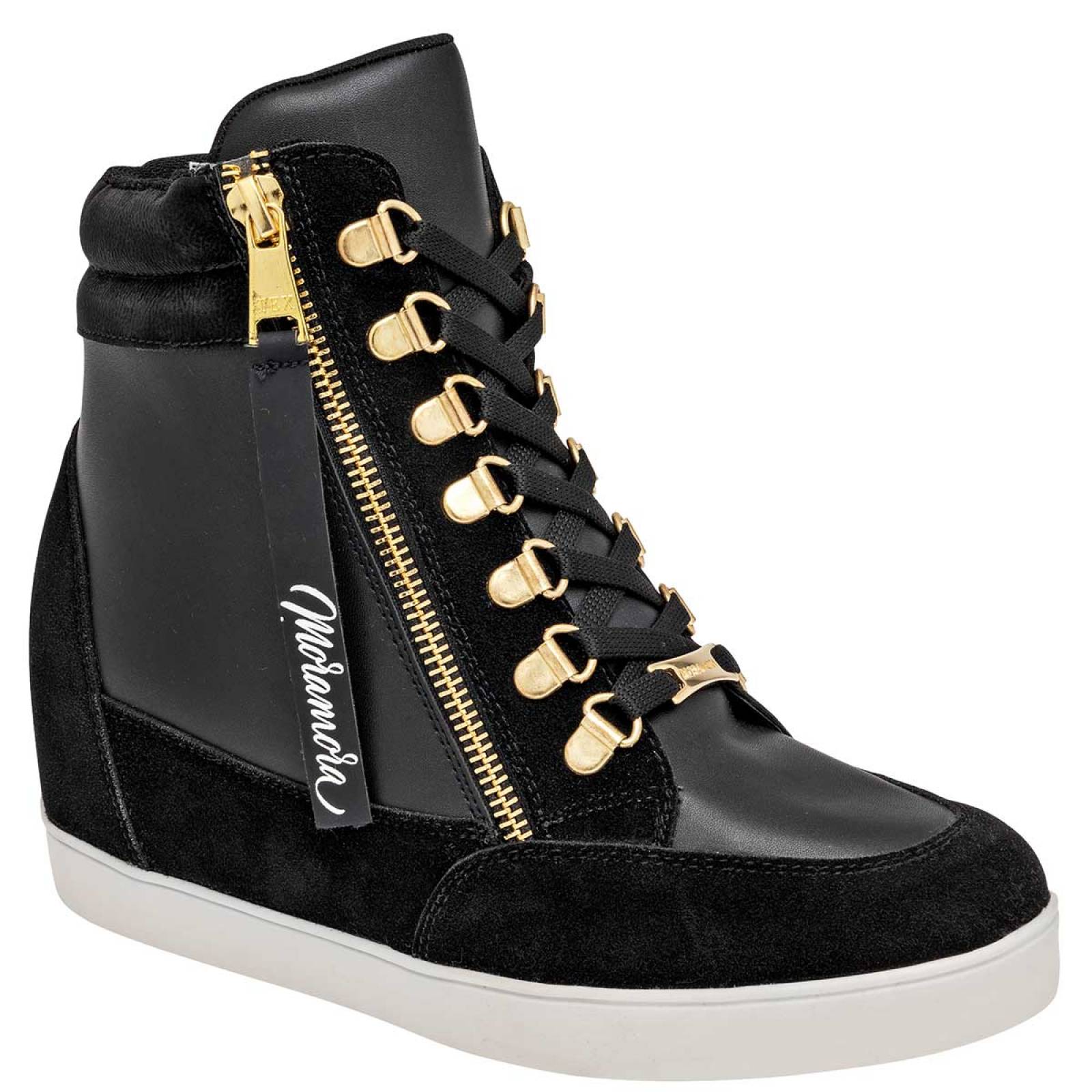 TENIS de Moramora Para Mujer Negro 1388350 T5