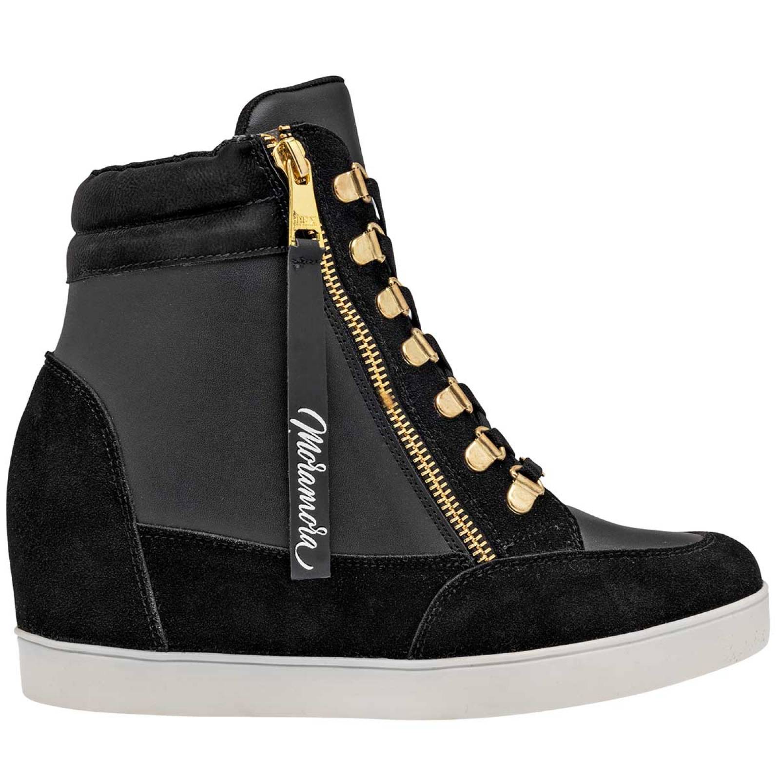 TENIS de Moramora Para Mujer Negro 1388350 T5