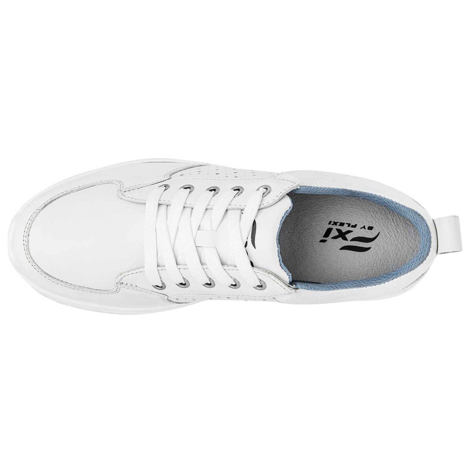 TENIS CHUNKY de Flexi Para Mujer en Blanco 117205 T6