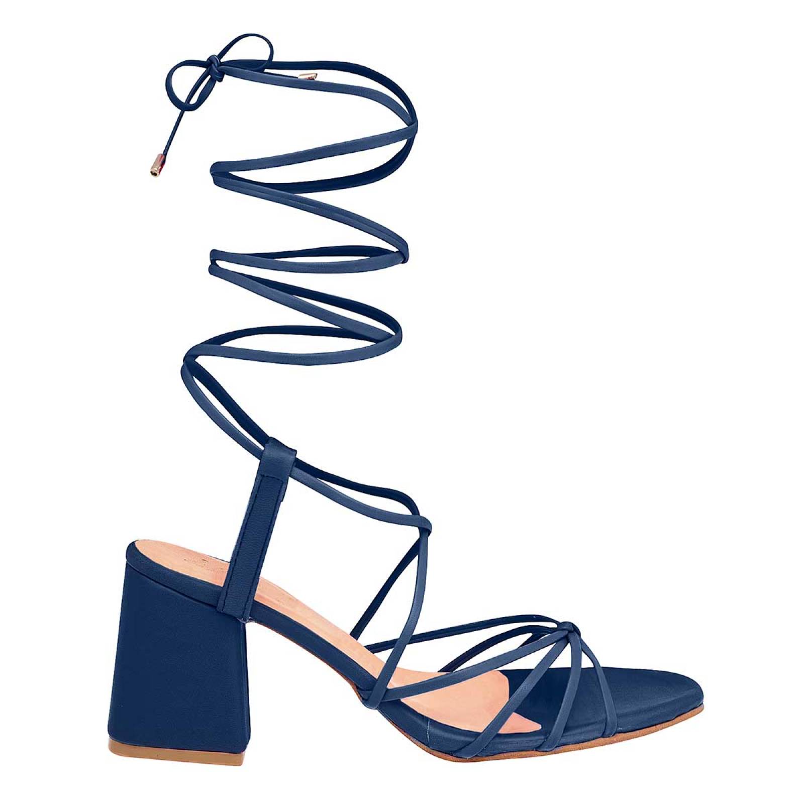 ZAPATILLA ROMANA de Lady one Para Mujer en Azul LI0131 T6