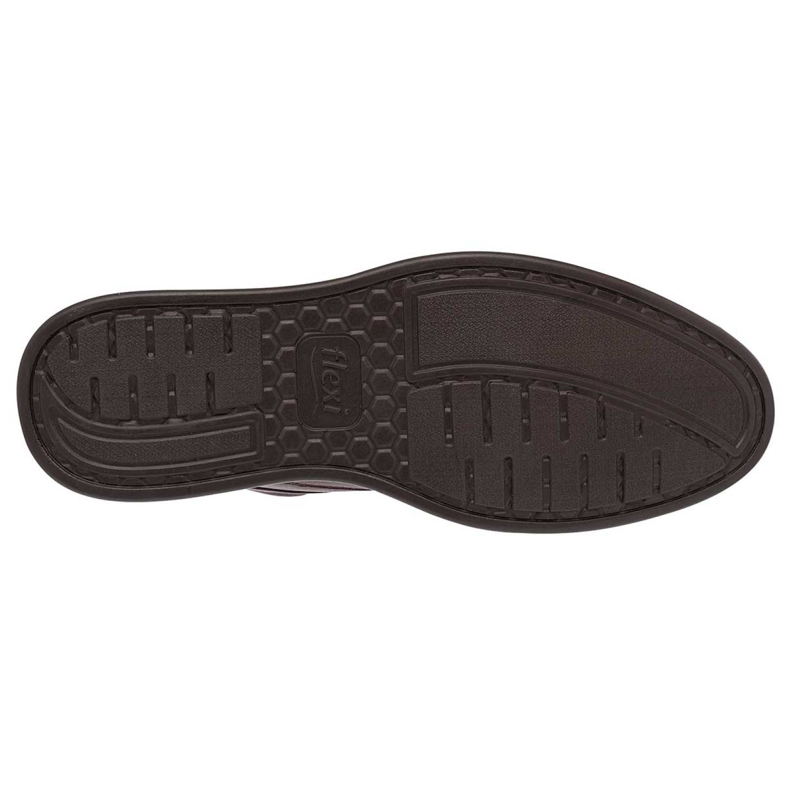 ZAPATO CASUAL de Flexi Para Hombre en Vino 413101 T6