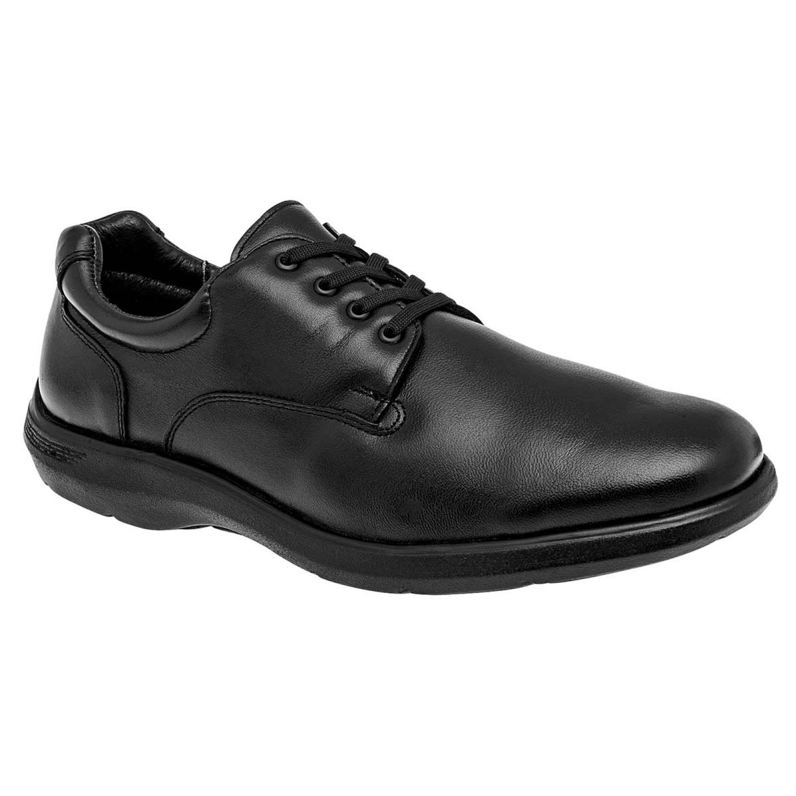 ZAPATO CASUAL de Mas descanso Para Hombre en Negro 502 T6