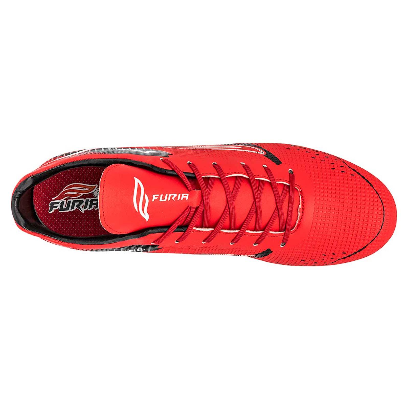 TENIS SOCCER de Furia Para Joven en Rojo 8080T T6