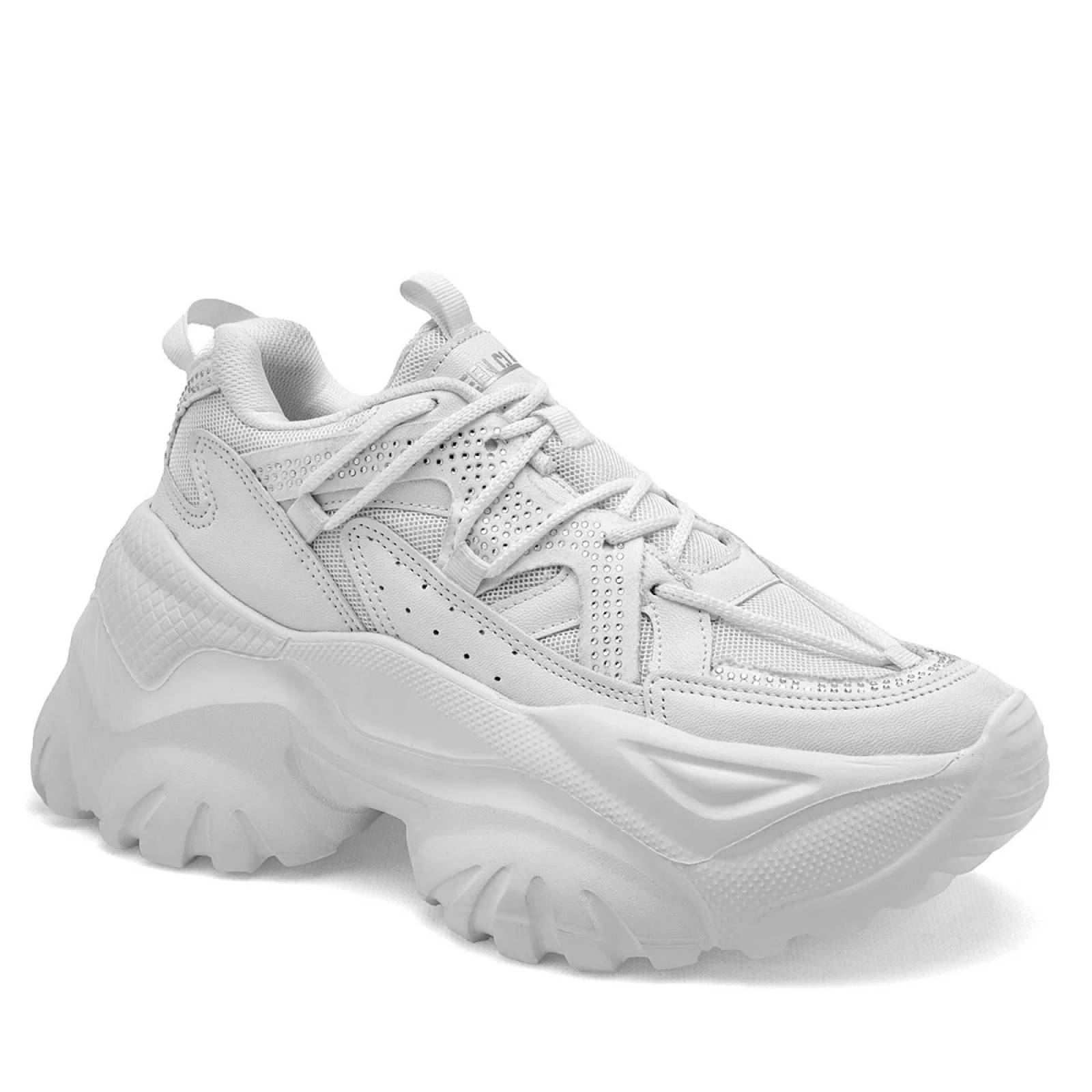 TENIS ESCOLAR CHUNKY de Been class Para Mujer Blanco 17675 T7