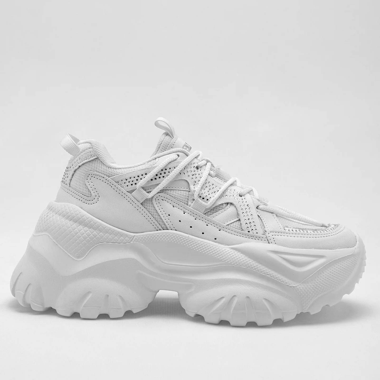 TENIS ESCOLAR CHUNKY de Been class Para Mujer Blanco 17675 T7