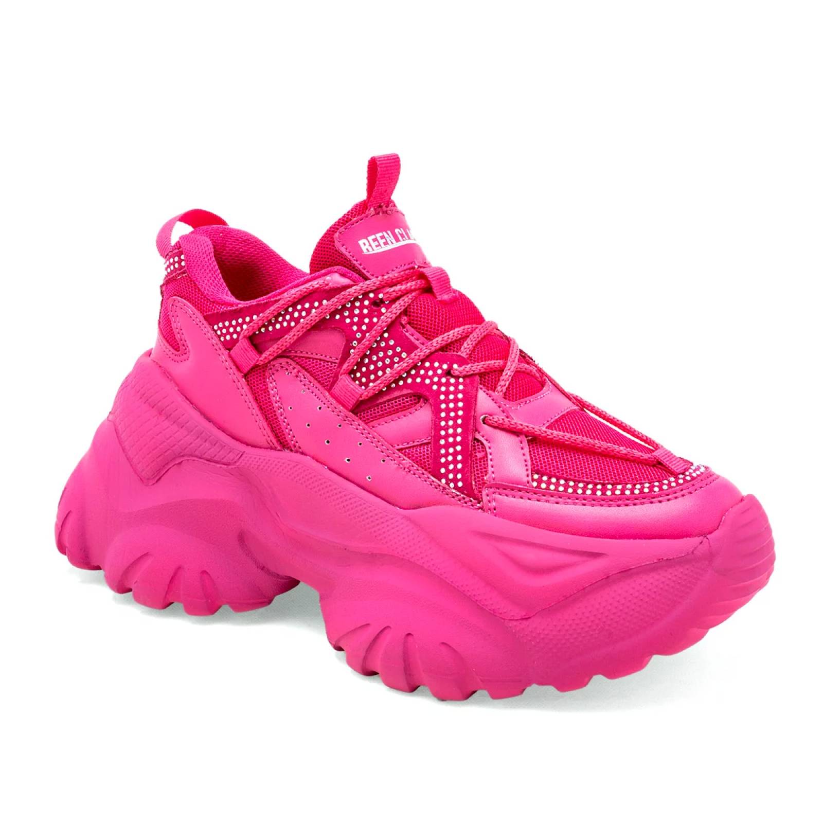 TENIS CHUNKY de Been class Para Mujer Rosa 17675 T7