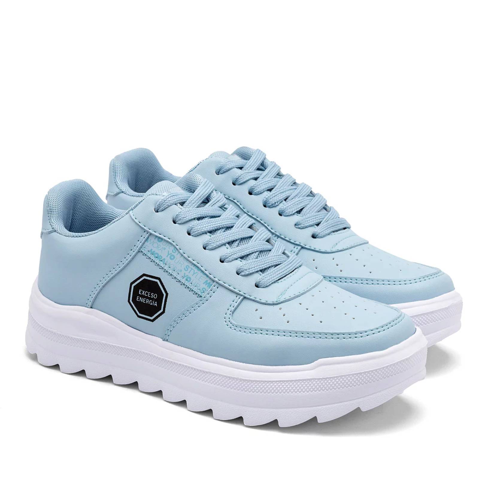 TENIS CHUNKY de Moramora Para Mujer Azul 194AV231W T7