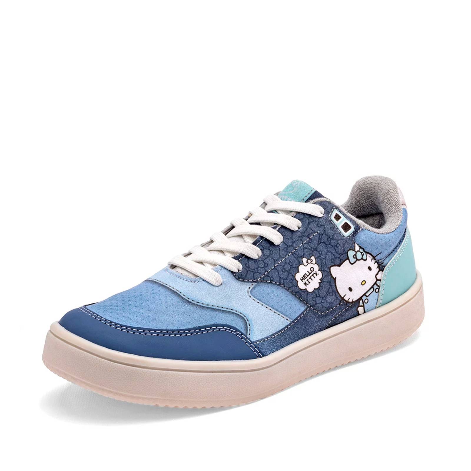 TENIS KITTY de Tenis con imaginacion Para Mujer Azul 3937 T7